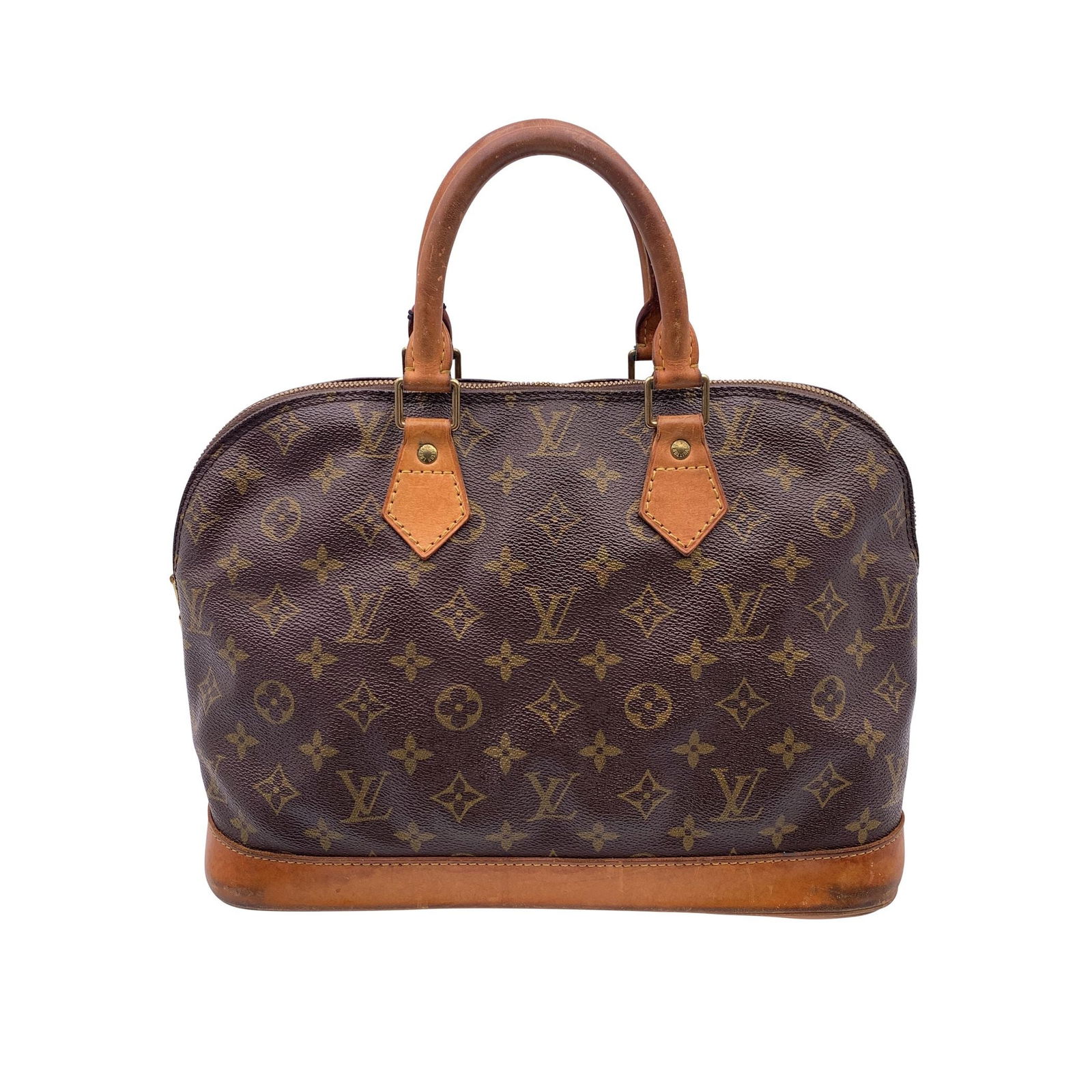 Louis Vuitton Vintage Cloth Handbag Alma (1 of 9)