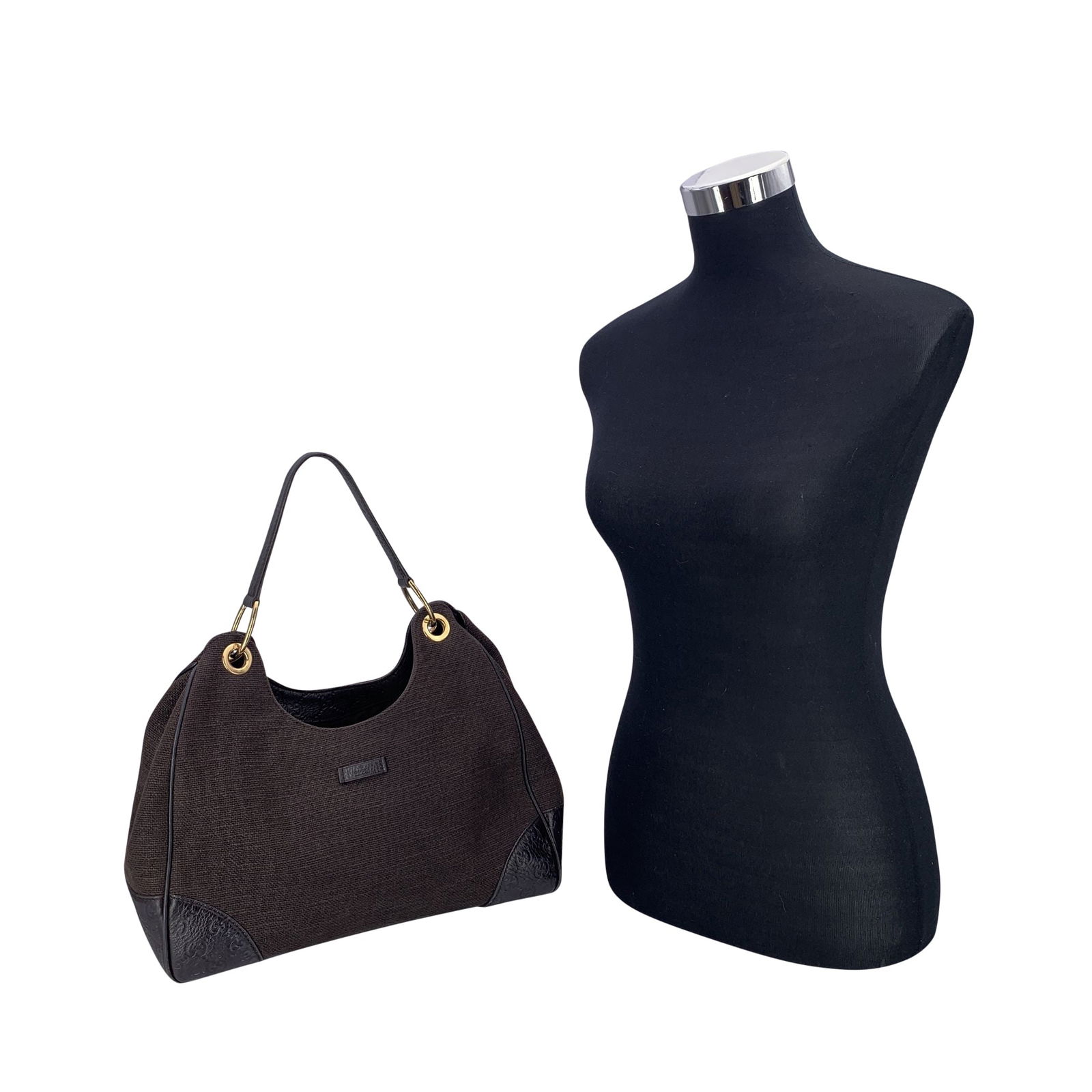 Gucci Cloth Hobos - 3