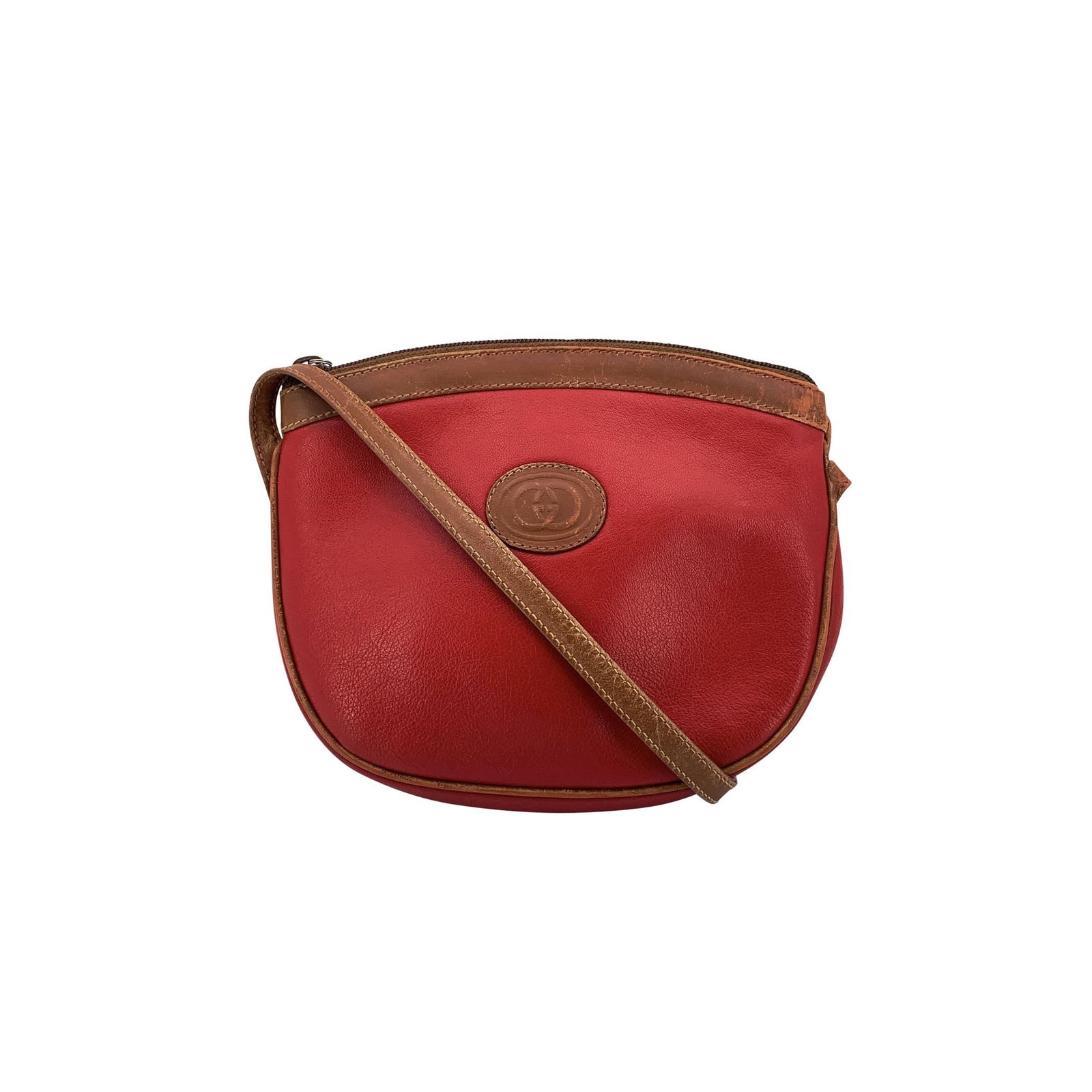 Gucci Vintage Leather Crossbody Bag (1 of 7)