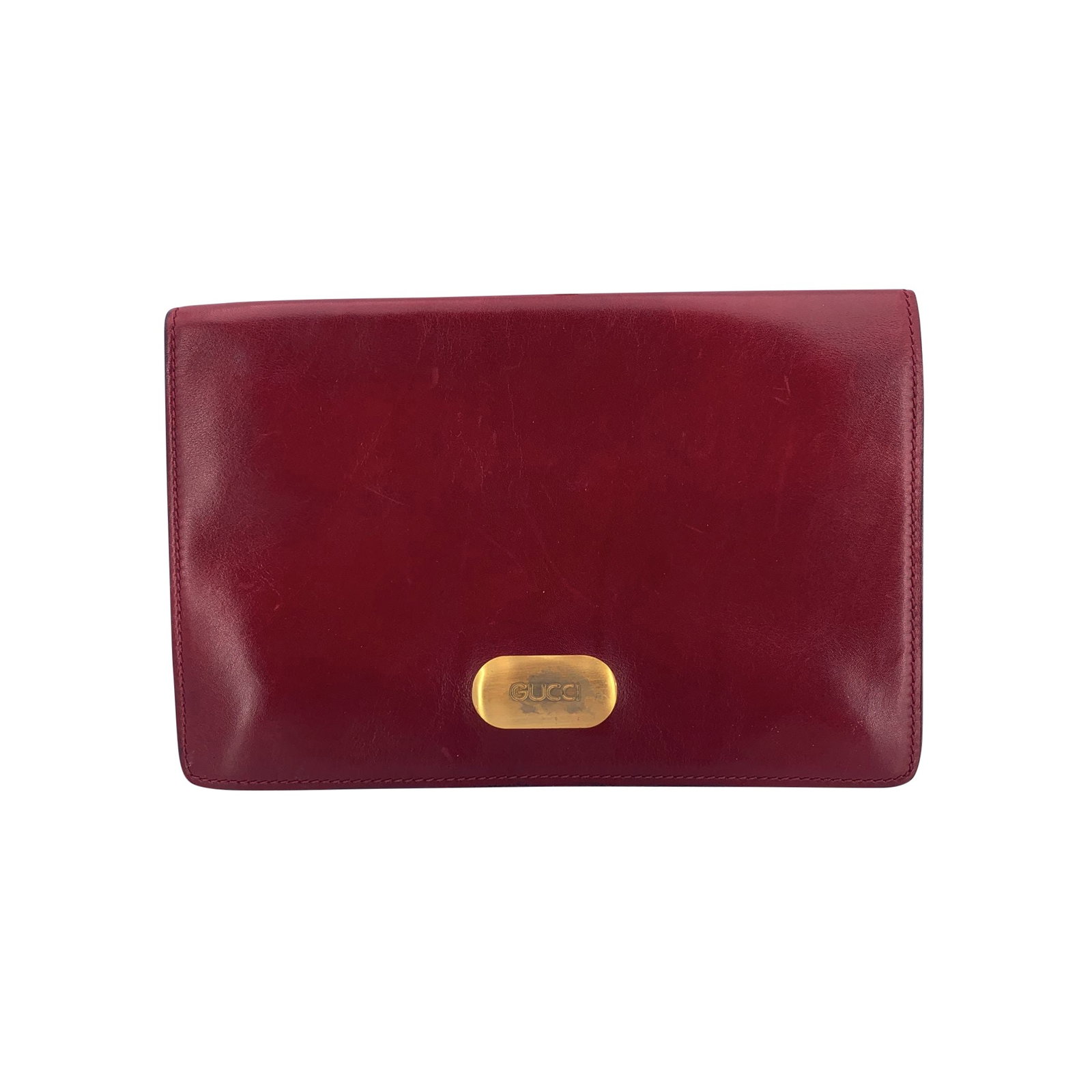 Gucci Vintage Leather Clutch Bag (1 of 7)