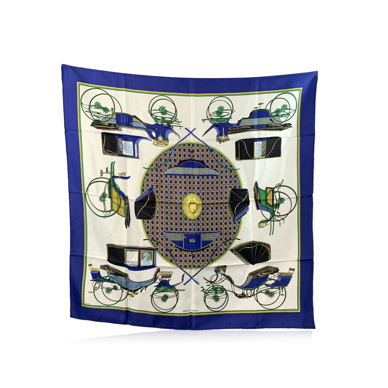 Hermes Vintage Silk Scarf Carre 90 (1 of 7)