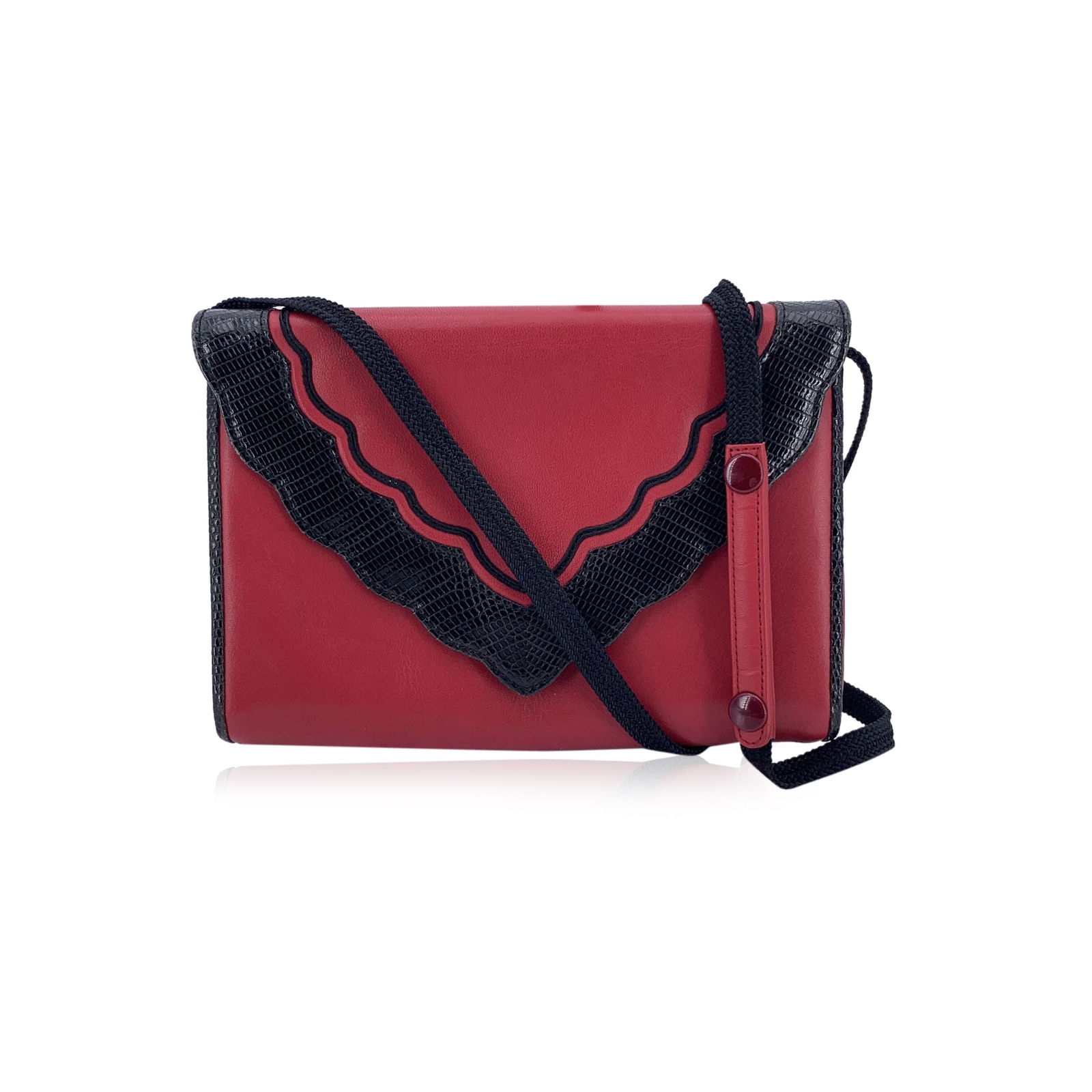 Yves Saint Laurent Vintage Leather Clutch Bag (1 of 7)