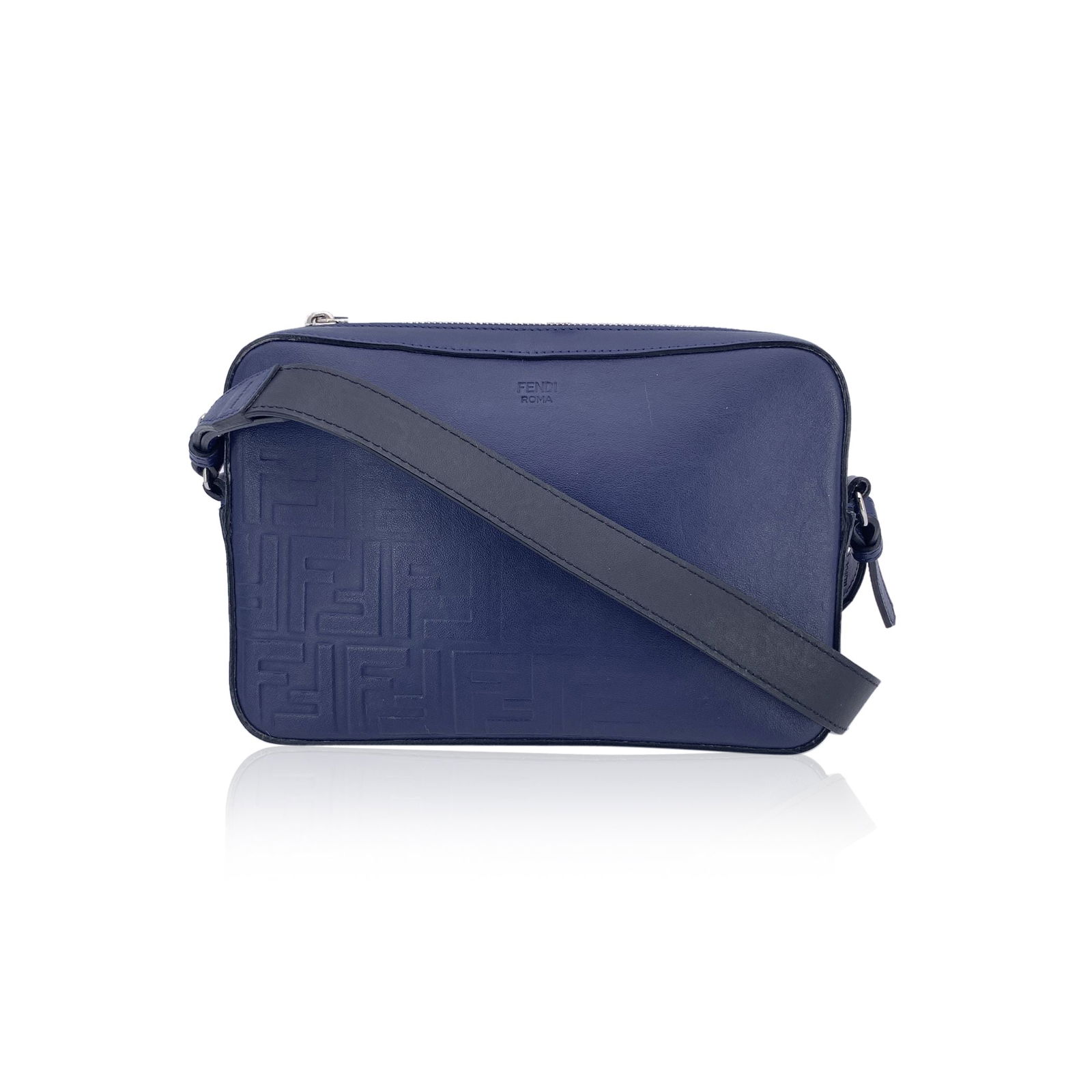 Fendi Leather Crossbody Bag: This beautiful Bag will come with a Certificate of ity provided by Entrupy. The certificate will be provided at no further cost Step into the timeless elegance of Italian craftsmanship with this Forev