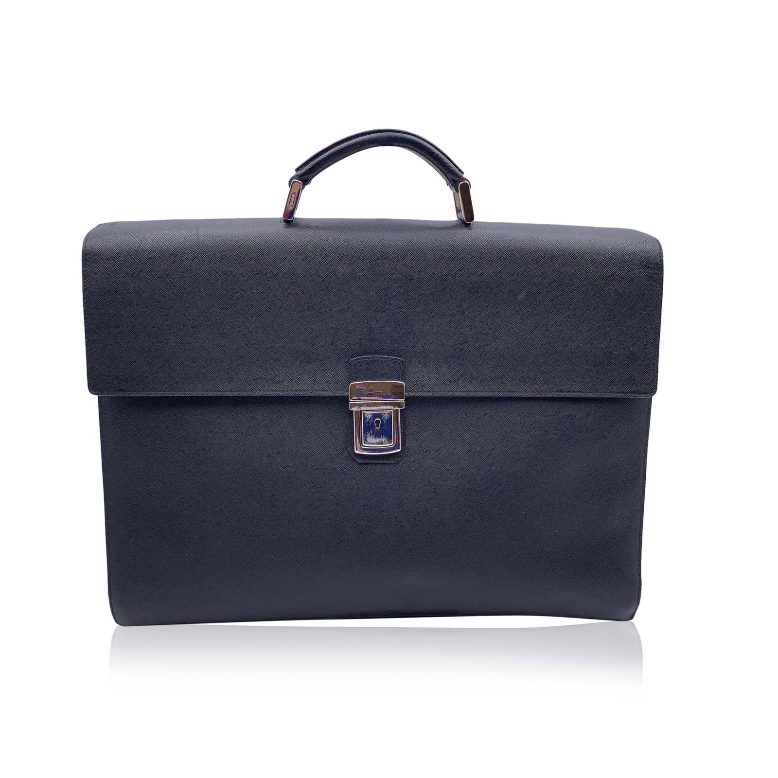 Prada Leather Briefcase (1 of 8)