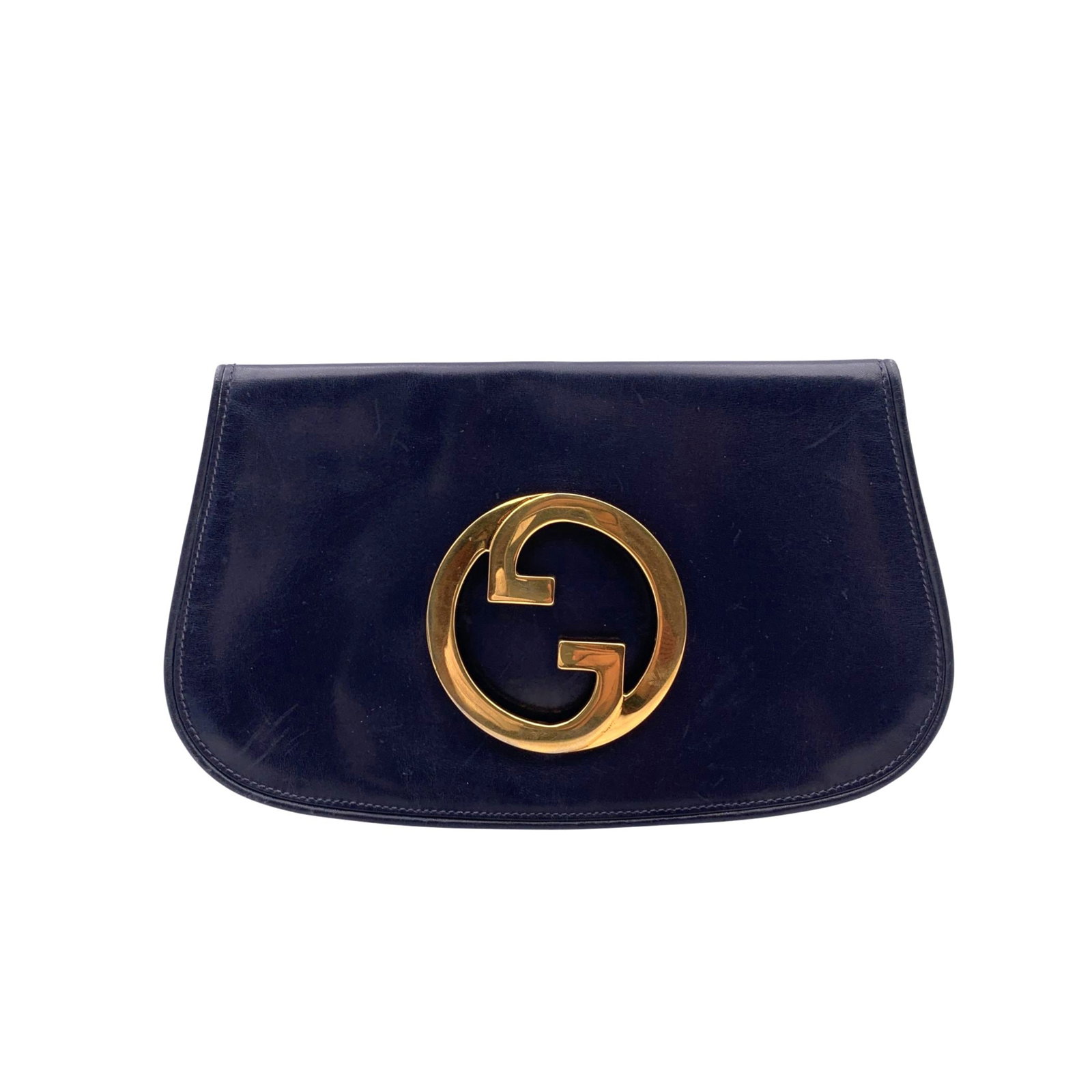 Gucci Vintage Leather Clutch Bag Blondie (1 of 7)