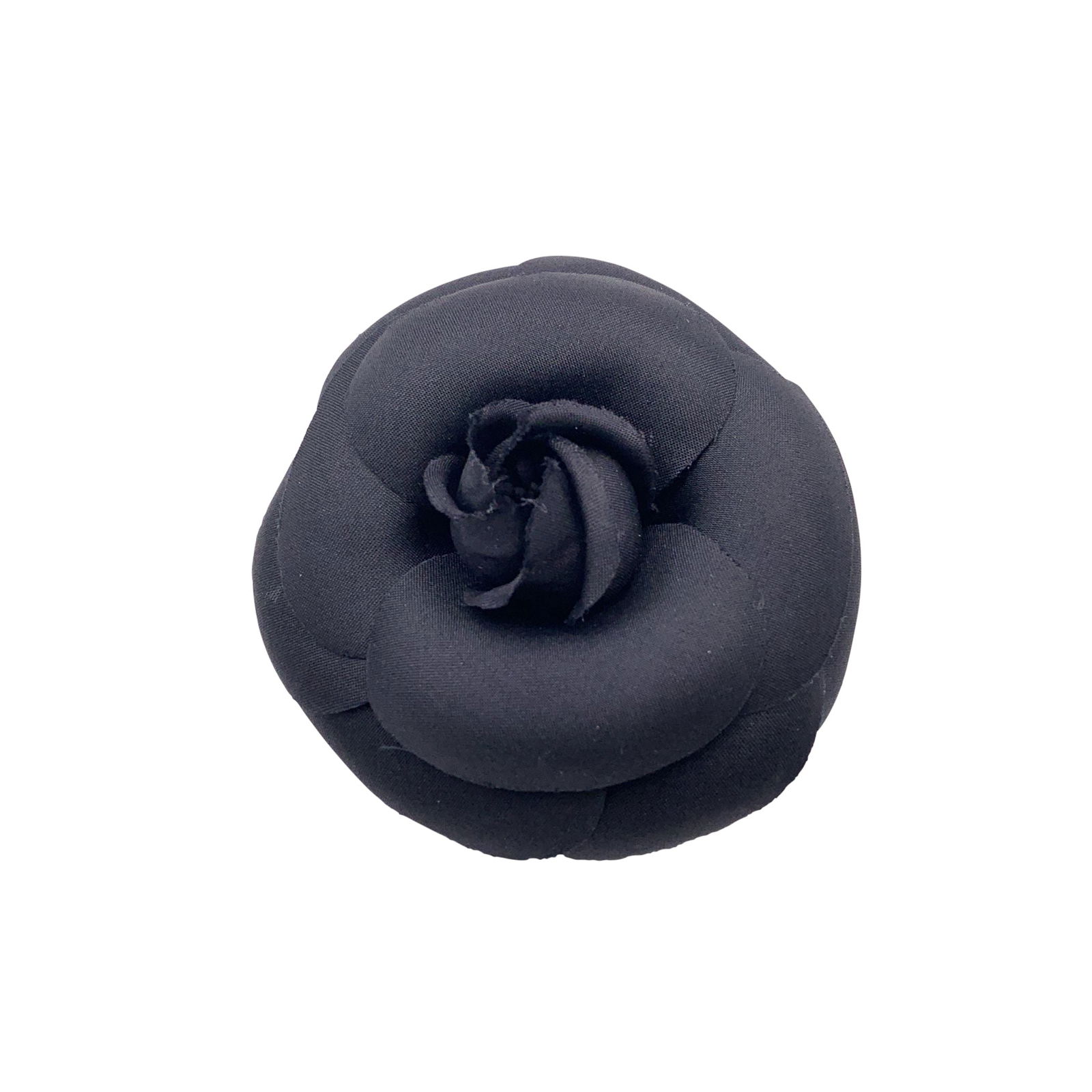 Chanel Vintage Cloth Brooch Camelia (1 of 6)