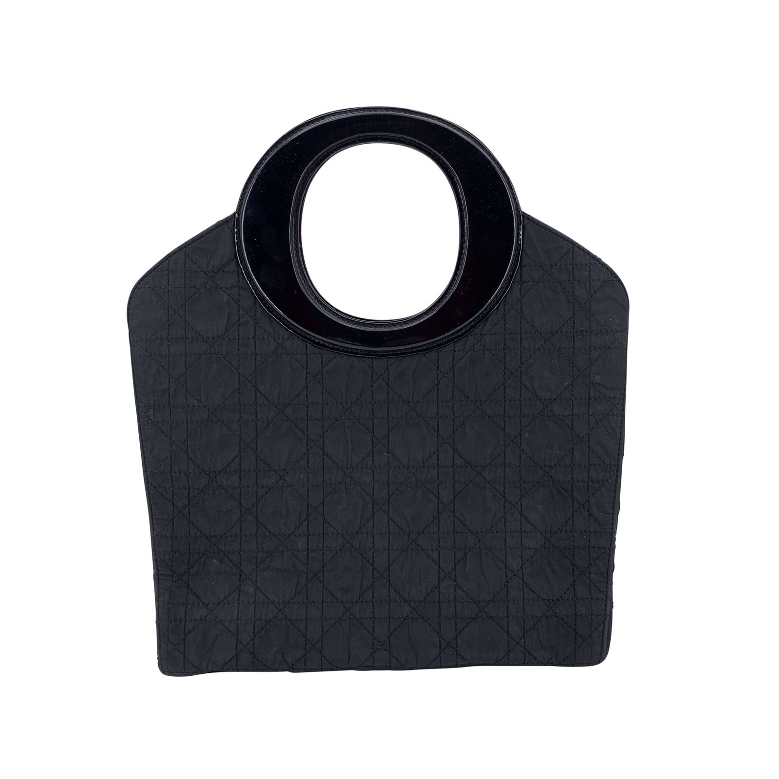 Dior Vintage Cloth Handbag (1 of 7)