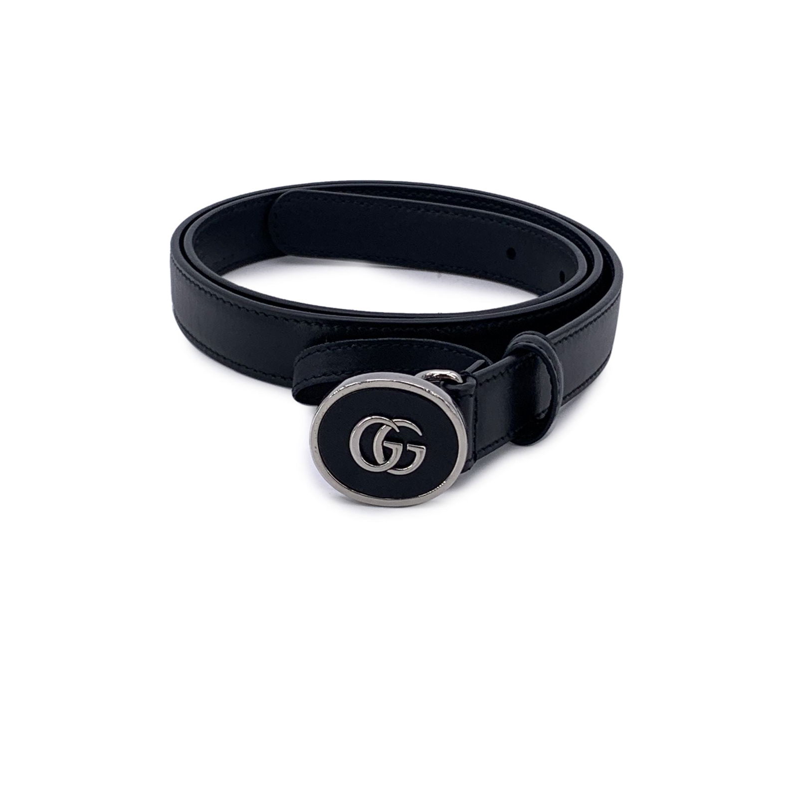 Gucci Leather Belt GG Buckle (1 of 5)