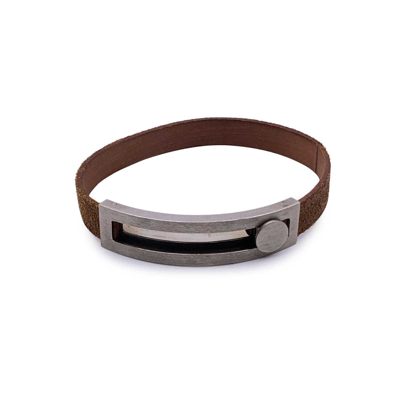 Hermes Leather Bracelet Pousse Pousse (1 of 6)
