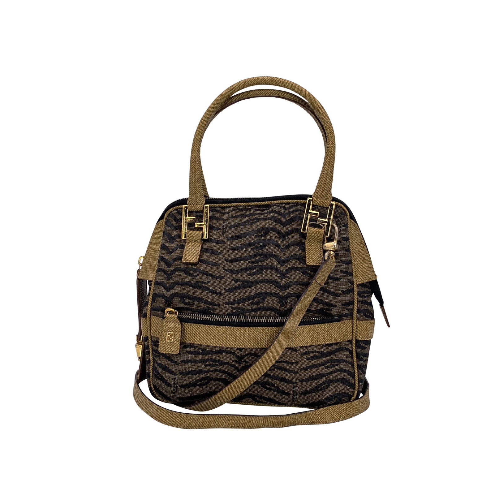 Fendi Vintage Cloth Crossbody Bag (1 of 7)