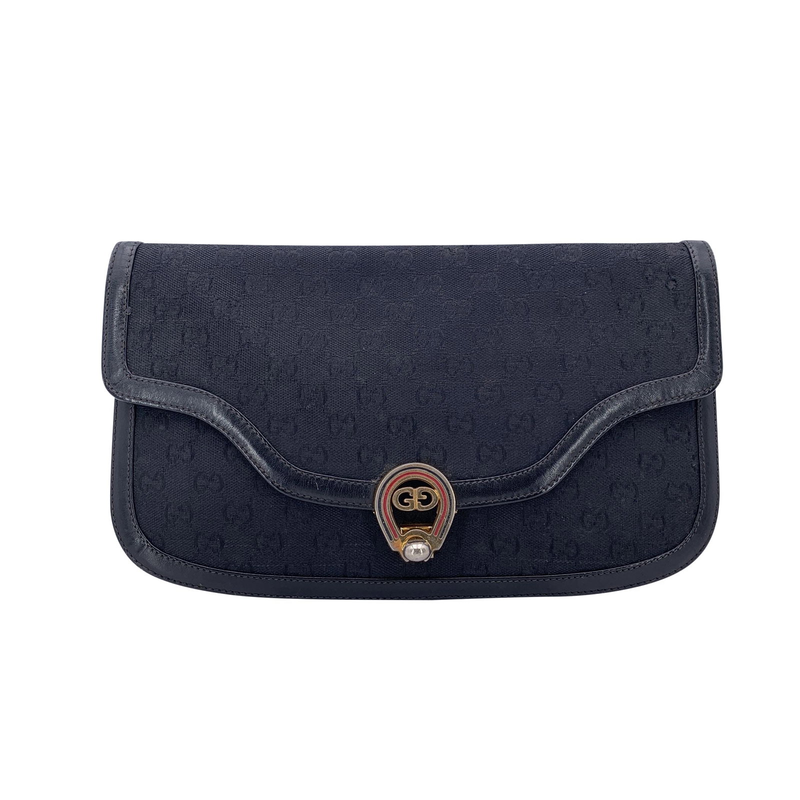 Gucci Vintage Cloth Clutch Bag (1 of 7)