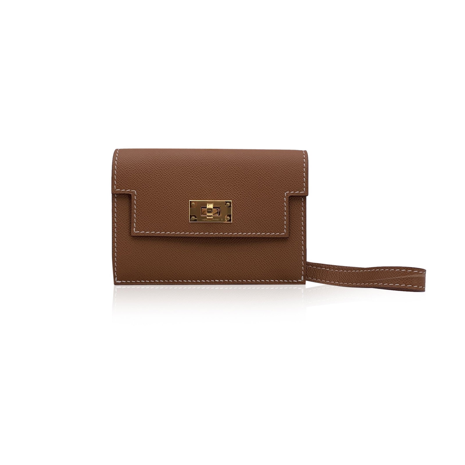 Hermes Leather Wallet Kelly Pocket (1 of 7)