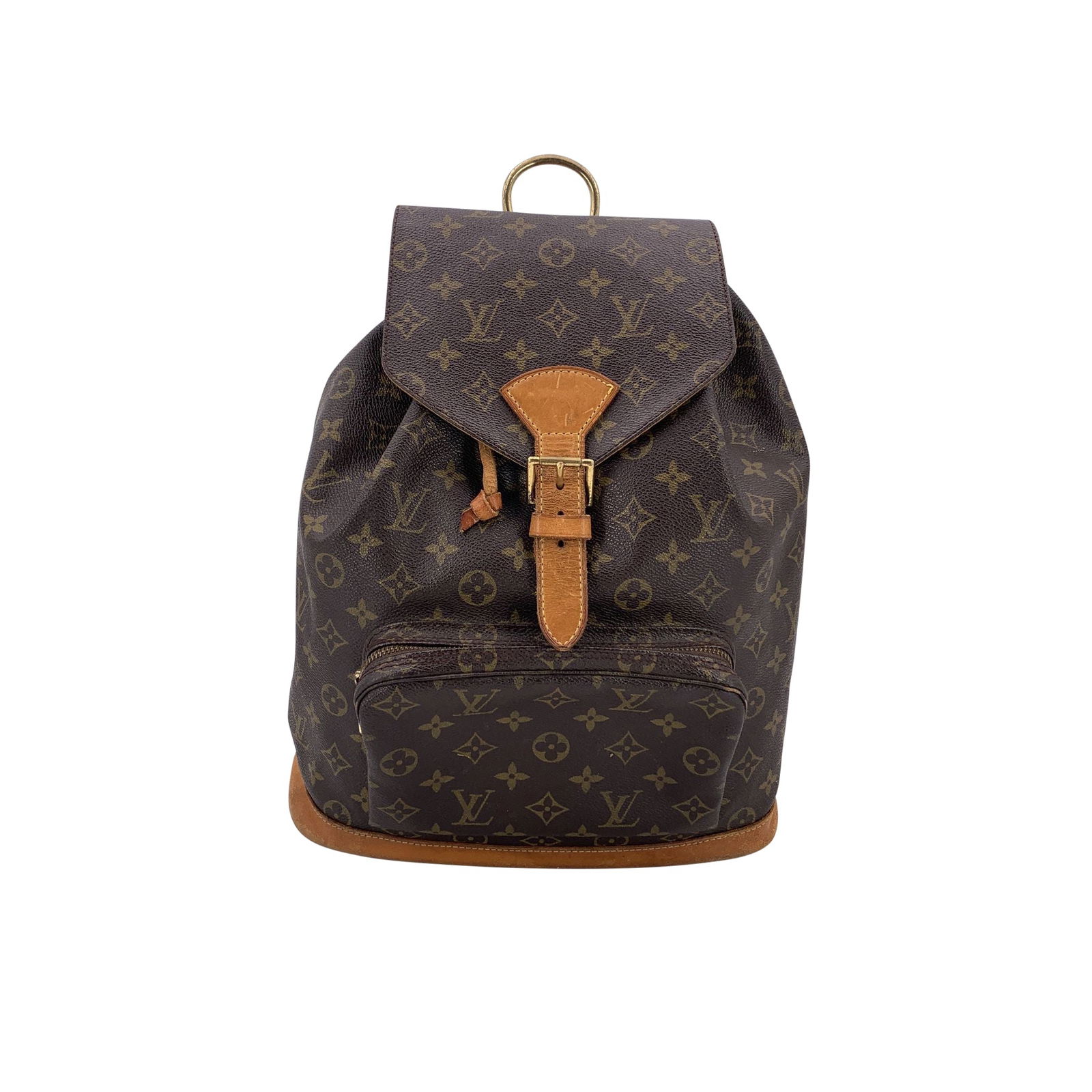 Louis Vuitton Vintage Cloth Backpack Montsouris Vintage: This beautiful item will come with a Certificate of ity provided by Entrupy. The certificate will be provided at no further cost Casual ease meets timeless sophistication in the Louis Vuitton Montsour