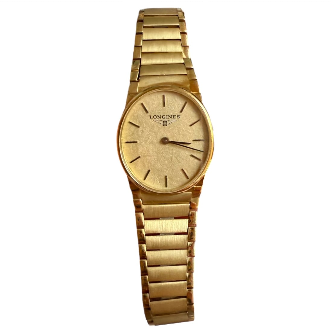 One of a kind Total 18k solid gold Longines 60's Ladies wristwatch (1 of 5)