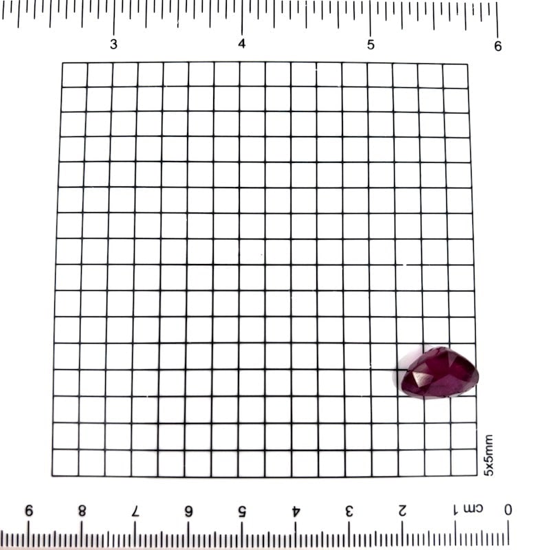 Ruby, heart - 11.61 ct - 4