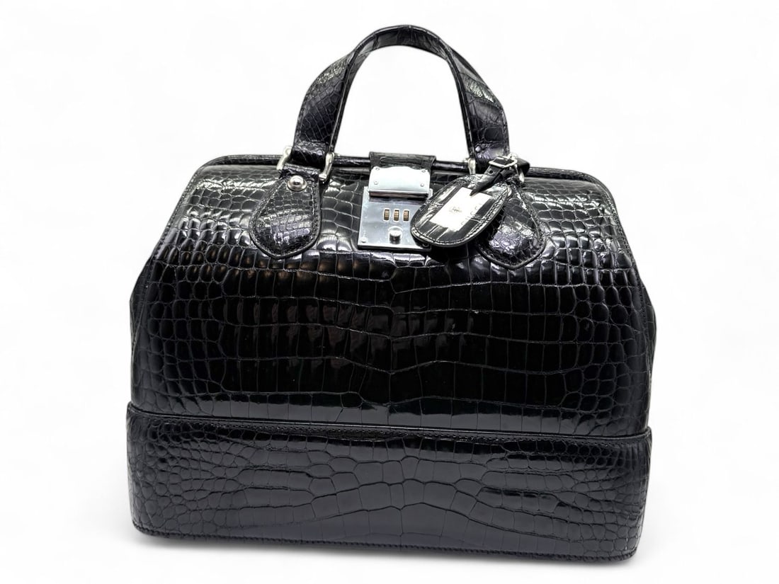 Gucci Vintage 1970s Crocodile Trunk - Majestic & Exotic Masterpiece (1 of 5)