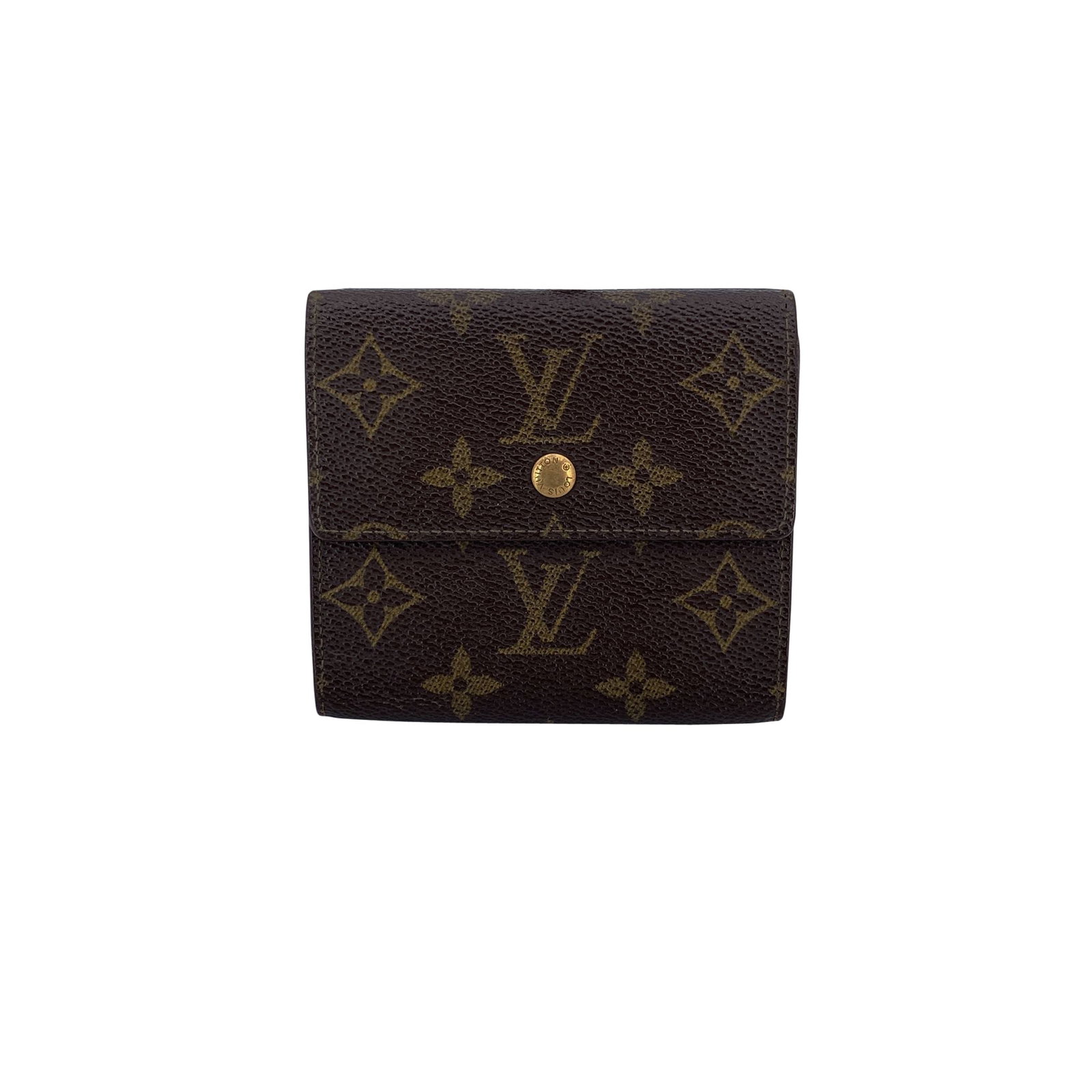 Louis Vuitton Vintage Cloth Wallet: A Classic Treasure from the Archives of Elegance Step into the timeless world of Louis Vuitton with this vintage square-shaped wallet - a rare model that speaks the language of refined functionality