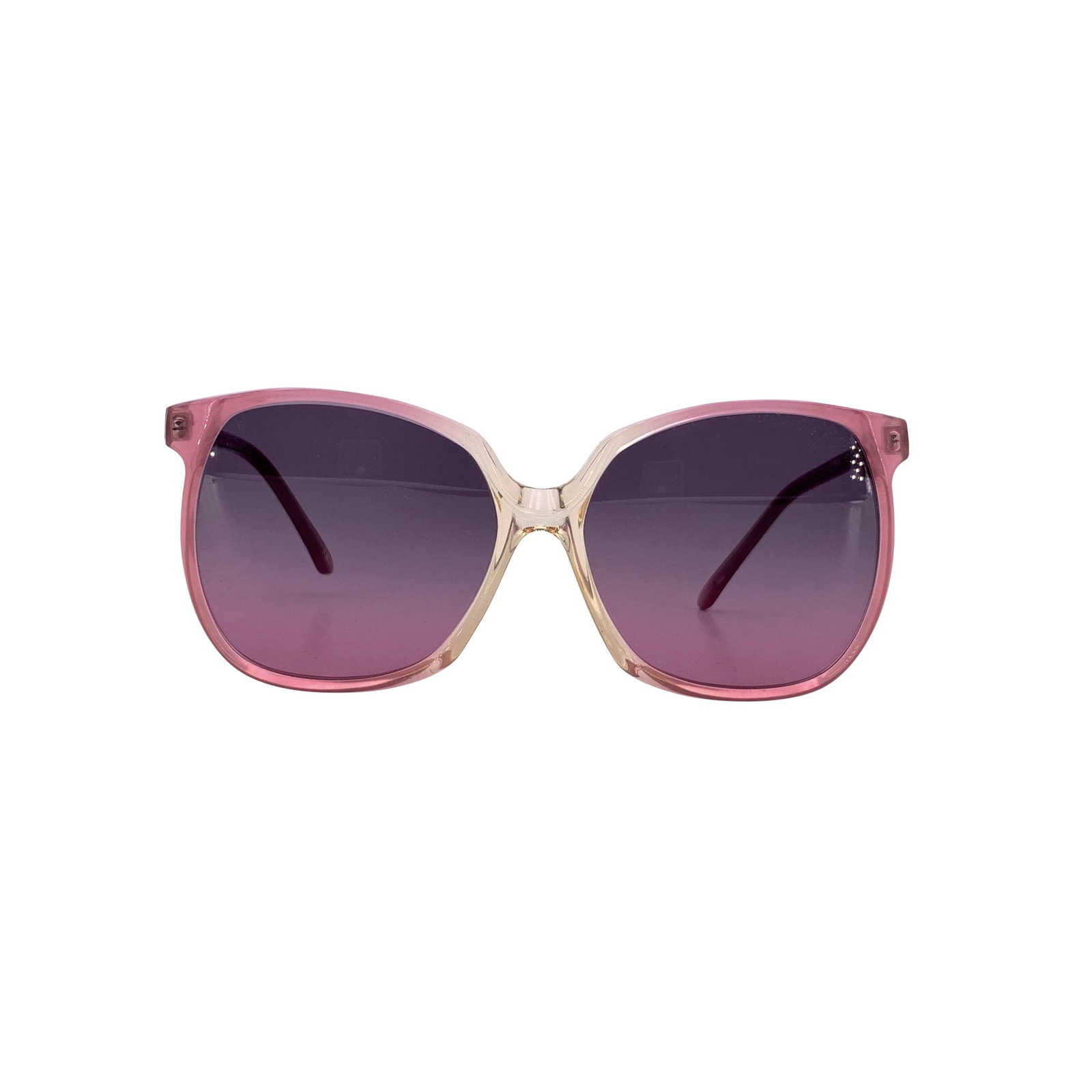 Yves Saint Laurent Vintage Plastic Sunglasses: There's a dreamy elegance that only 1980s Yves Saint Laurent can deliver, and these vintage ORPHEE sunglasses capture it in the most graceful way. Made in France, the frame blooms into a soft butterfl