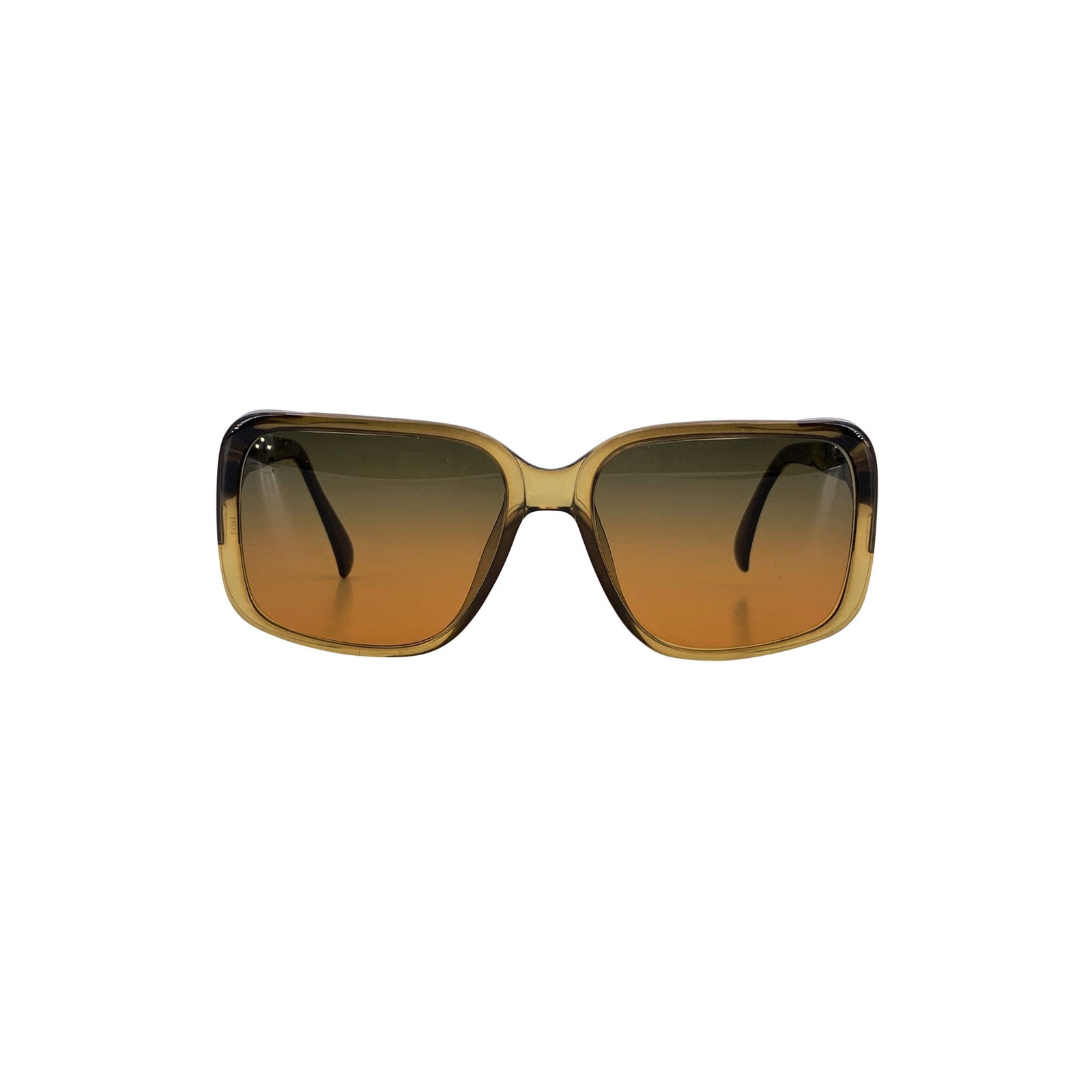 Dior Vintage Plastic Sunglasses: Step into the understated elegance of 1980s eyewear with these vintage Christian Dior Monsieur 2380 42 Optyl sunglasses. Made in Germany from rich green plastic, the rectangular frame exudes a refined