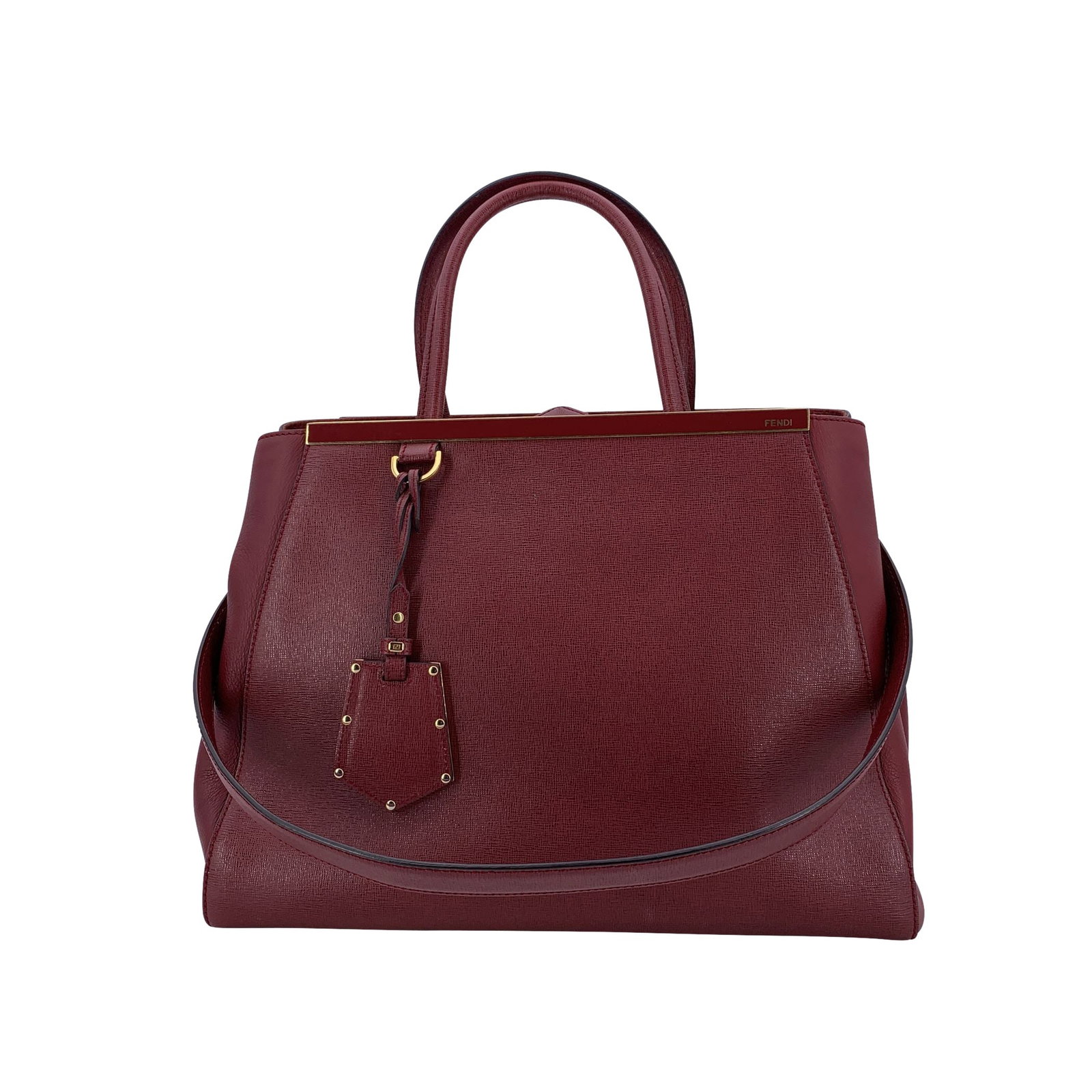 Fendi Leather Tote Bag 2Jours (1 of 8)