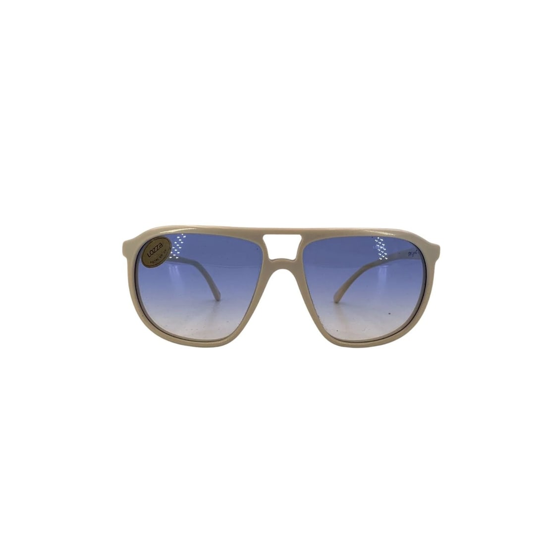 Lozza Vintage Plastic Sunglasses Team Sport: Step back into the vibrant energy of the 1980s with these Lozza Vintage Team Sport sunglasses. Expertly crafted in Italy between 1980 and 1989, this pair captures the era's athletic-chic aesthetic wit