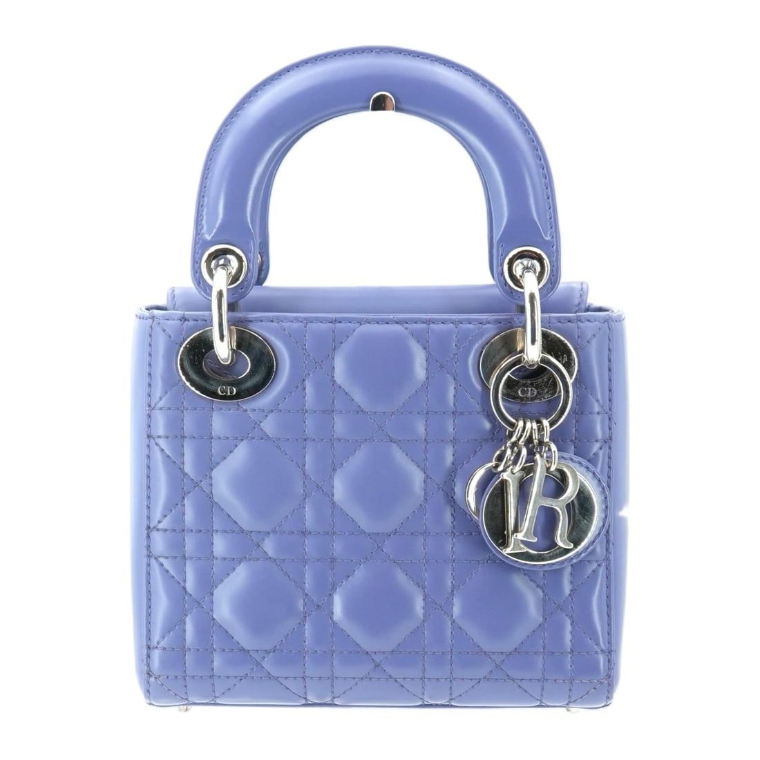 Dior Leather Handbag Lady Dior: Step into the world of timeless elegance with this exquisite Christian Dior Mini Lady Dior Bag, a true masterpiece of craftsmanship from the 2010-2019 era. This iconic piece, famously named after Prin