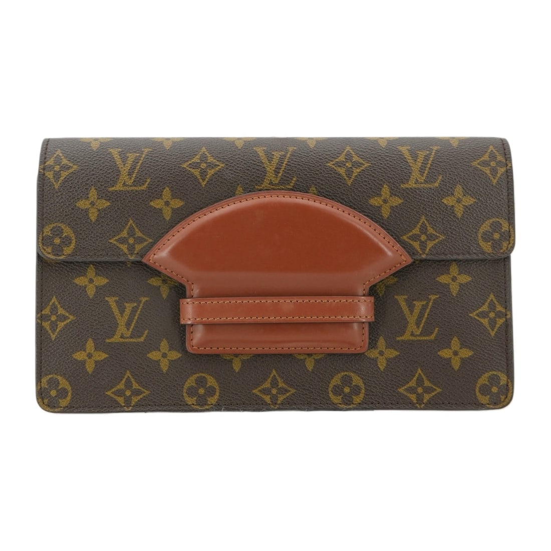 Louis Vuitton Vintage Cloth Clutch Bag Chaillot: Imagine stepping into a dimly lit Parisian boutique in the late 1980s, the scent of aged leather and wax floor polish filling the air. Tucked away on a velvet shelf sits this quintessential piece of f