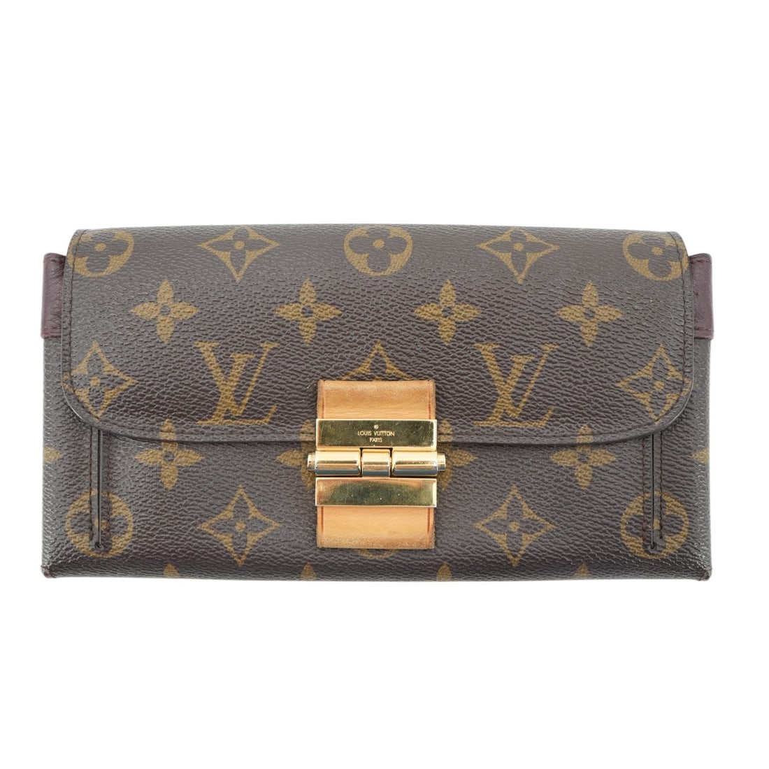 Louis Vuitton Cloth Wallet Elysee: Step into the timeless world of Louis Vuitton with this exquisite Monogram Canvas Elysee Long Continental Wallet. A true gem for vintage enthusiasts, the Elysee model is celebrated for its elegant sil
