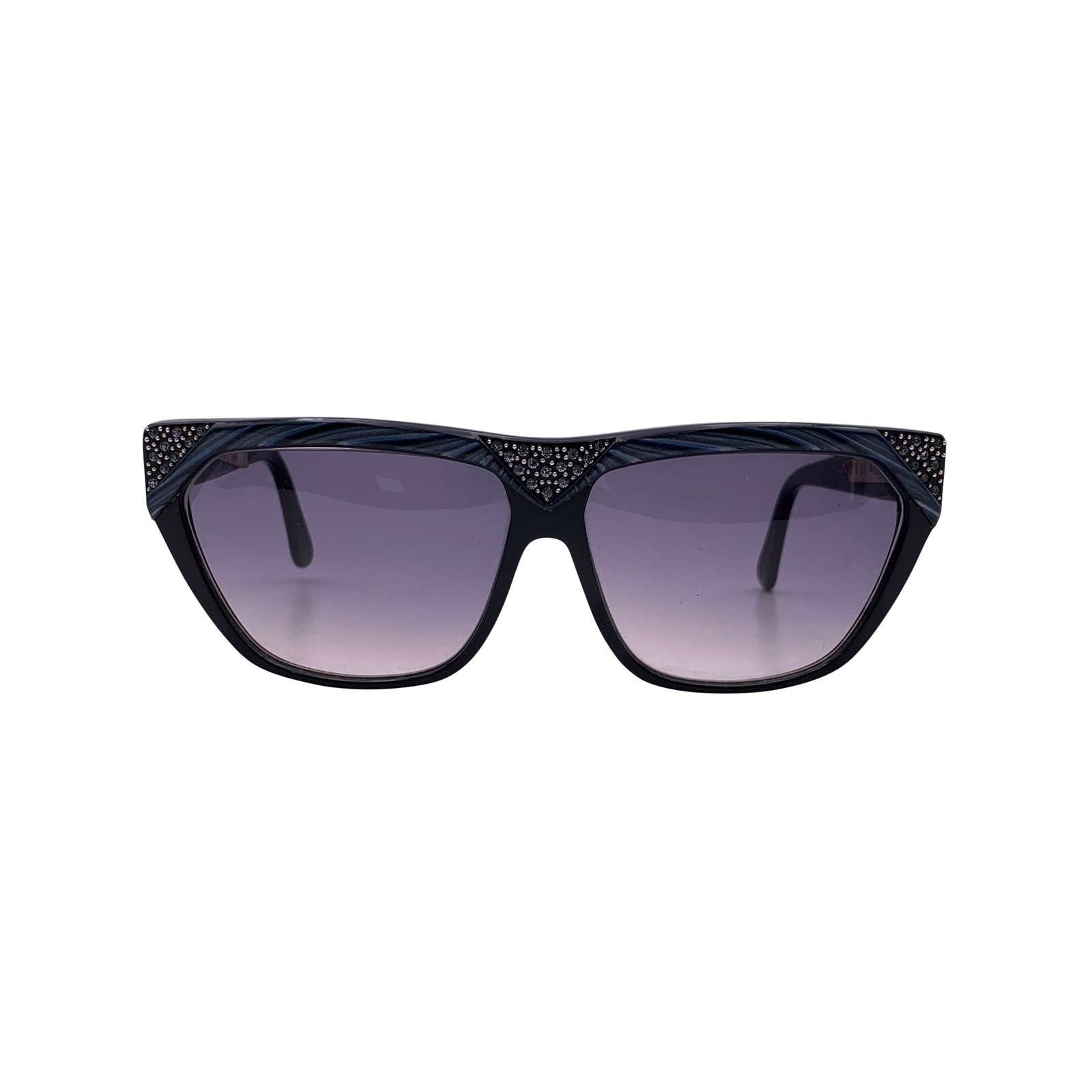 Other Brand Vintage Plastic Sunglasses: These Premier vintage butterfly sunglasses capture the bold elegance of 1980s French eyewear, where dramatic shapes met refined craftsmanship. Made in France, the frame blends deep black with subtle b