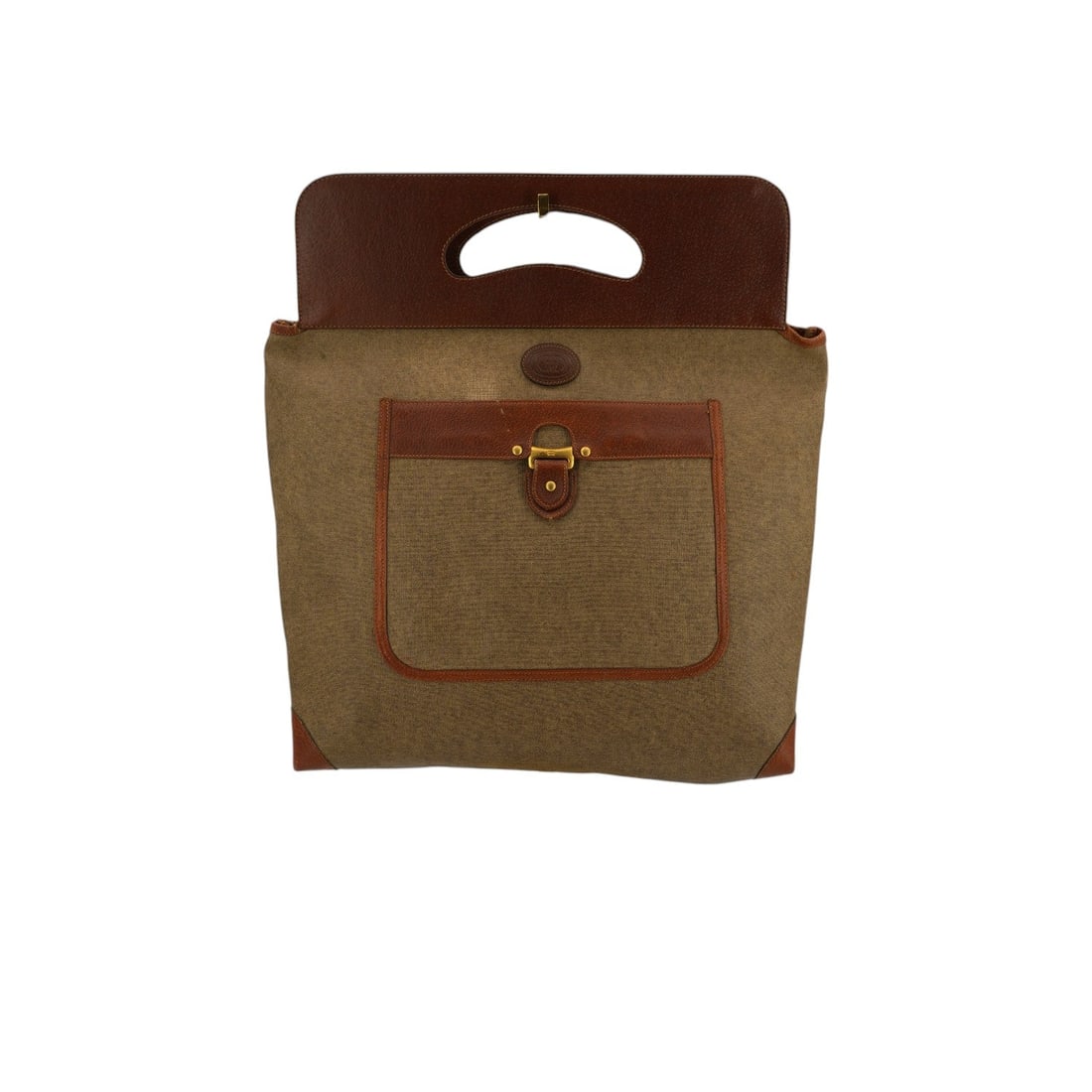 Gucci Vintage Vinyl Handbag Interlocking: Step back in time to the 1980s with this stunning Gucci square handbag, a true gem from the iconic Accessory Collection. Crafted in Italy, this large tote showcases the timeless Interlocking model, fe