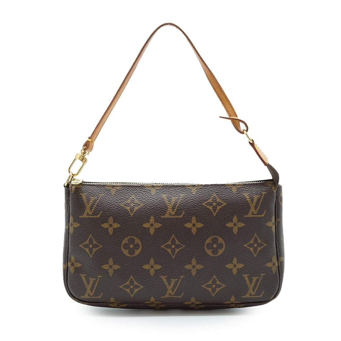 Louis Vuitton Cloth Handbag Pochette Accessoire: Step into the timeless elegance of the Louis Vuitton Pochette Accessoire, a quintessential piece that captures the essence of early 2000s chic. This small but mighty handbag is a vintage lover's dream