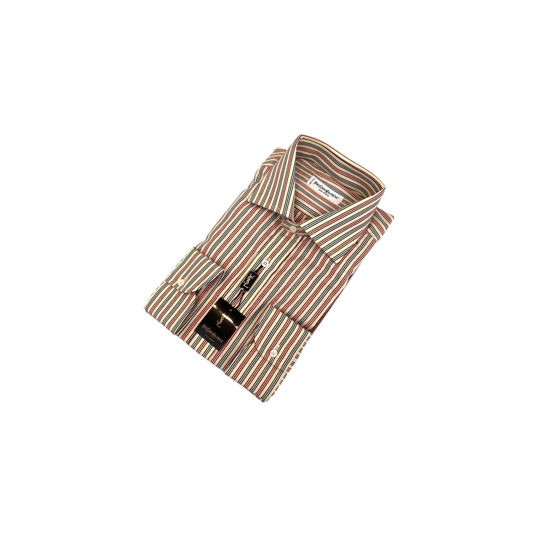 YVES SAINT LAURENT VINTAGE COTTON SHIRT UNISEX SHIRT (1 of 7)
