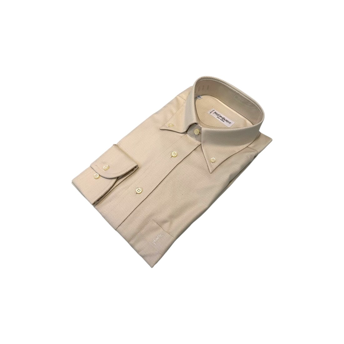 YVES SAINT LAURENT VINTAGE COTTON SHIRT UNISEX SHIRT (1 of 7)