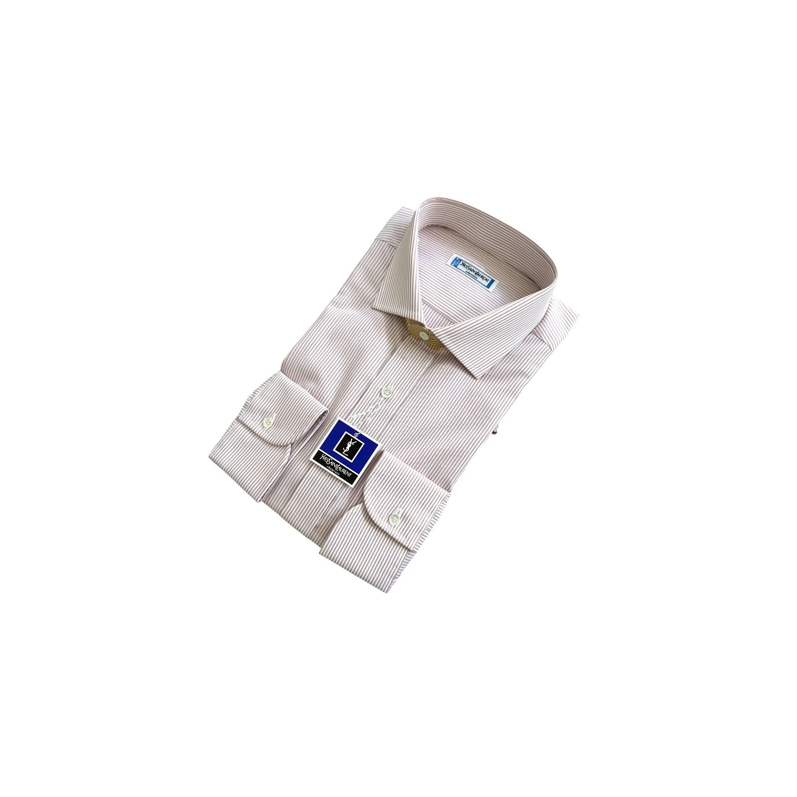 YVES SAINT LAURENT VINTAGE COTTON SHIRT UNISEX SHIRT (1 of 6)