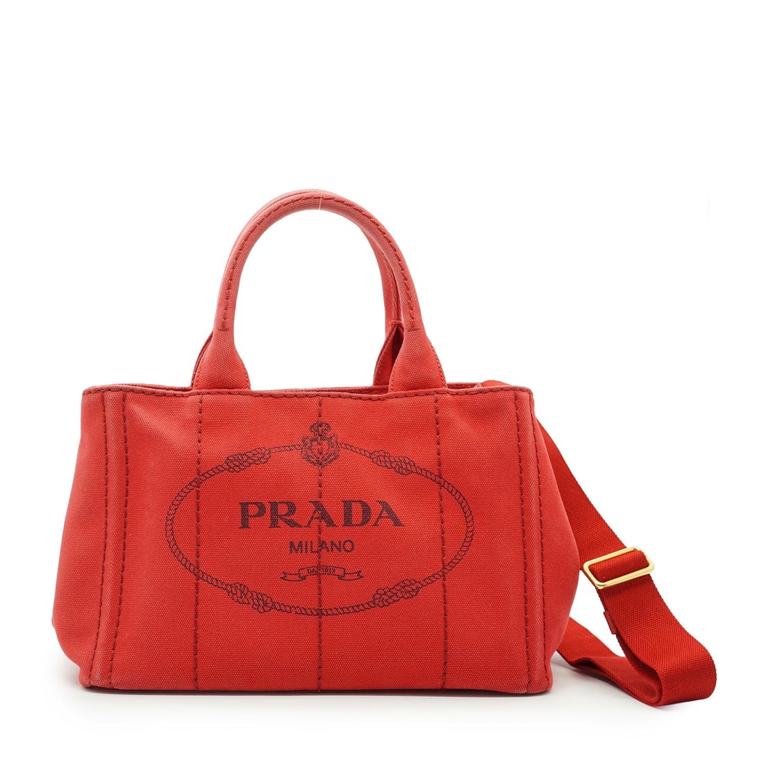 PRADA CLOTH TOTE BAG CANAPA (1 of 7)