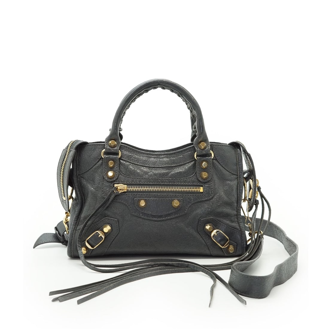 BALENCIAGA LEATHER HANDBAG CITY (1 of 8)