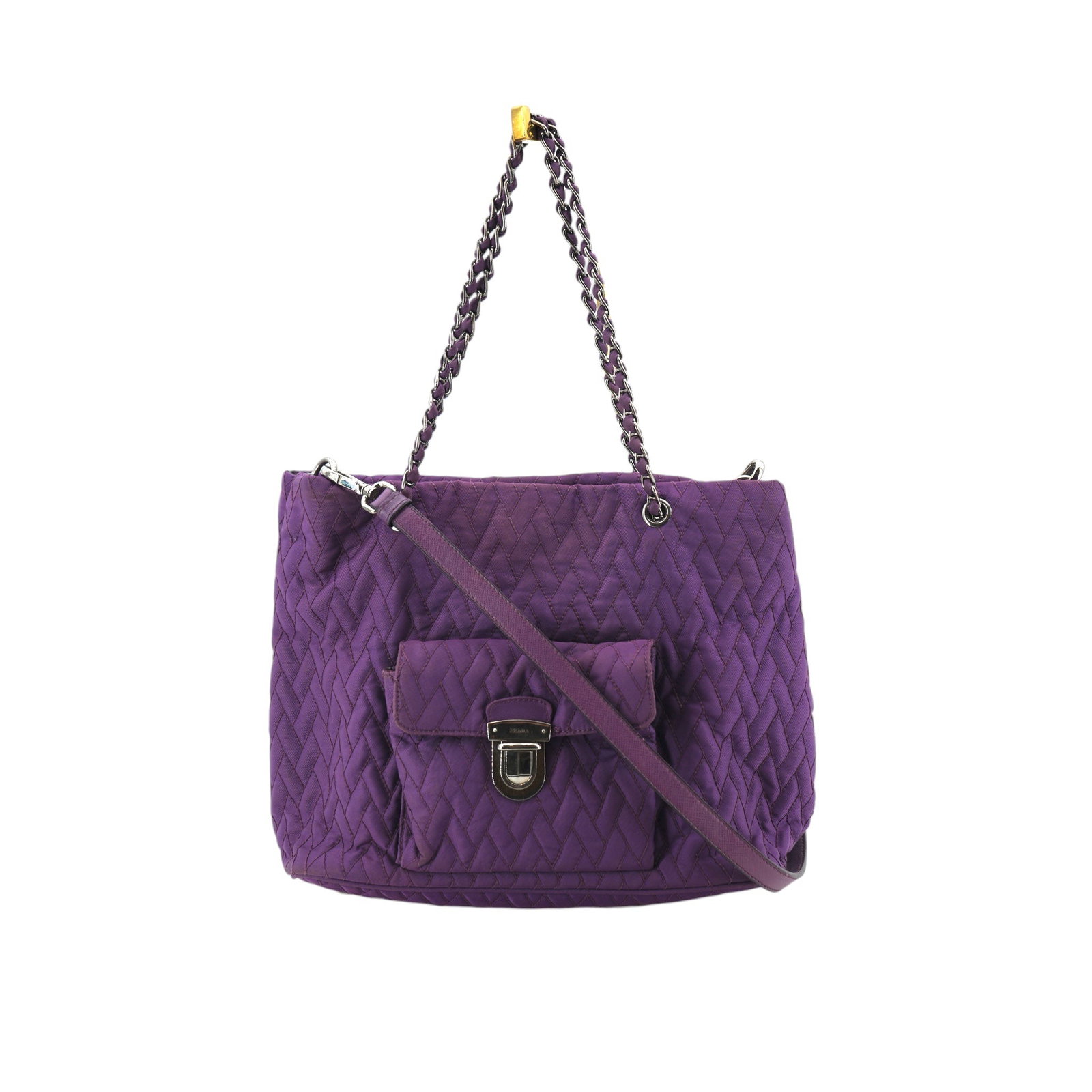 PRADA CLOTH TOTE BAG NOT APPLICABLE (1 of 7)