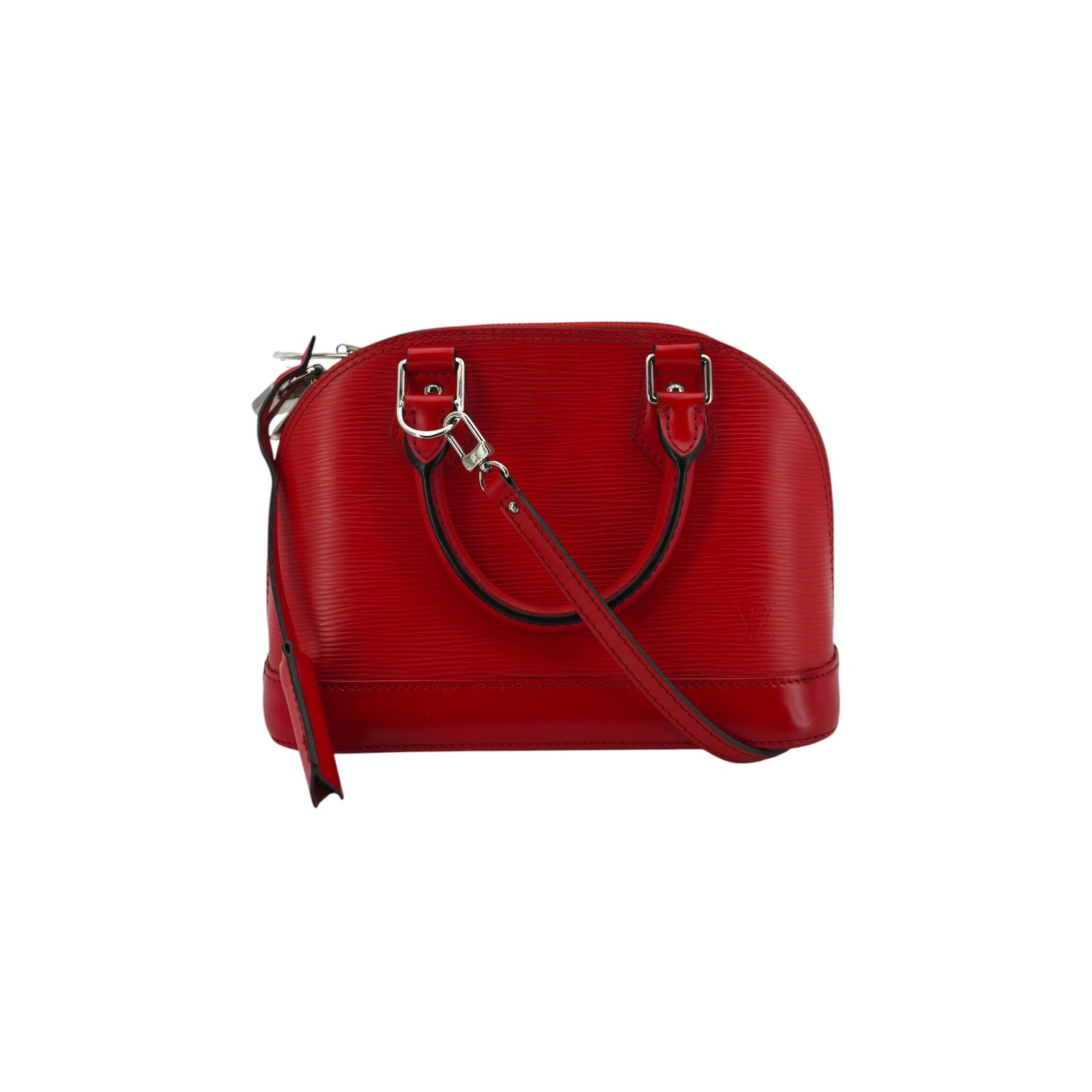 LOUIS VUITTON LEATHER CROSSBODY BAG ALMA BB (1 of 7)