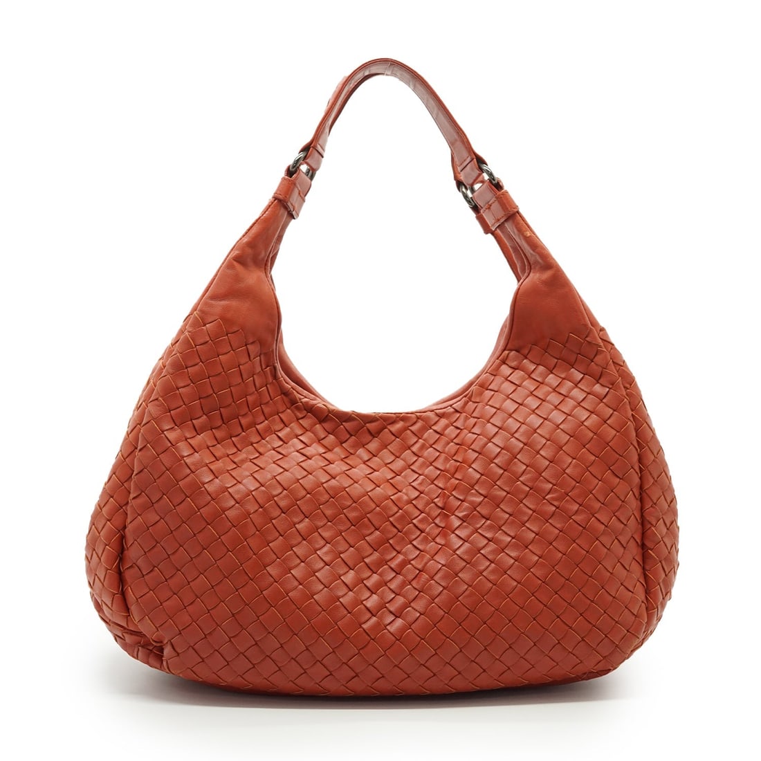 BOTTEGA VENETA LEATHER HOBOS CAMPANA: The Bottega Veneta Campana is a true testament to the house's mastery of the Intrecciato weaving technique, offering a silhouette that is both relaxed and sophisticated. This medium-sized hobo bag, cr