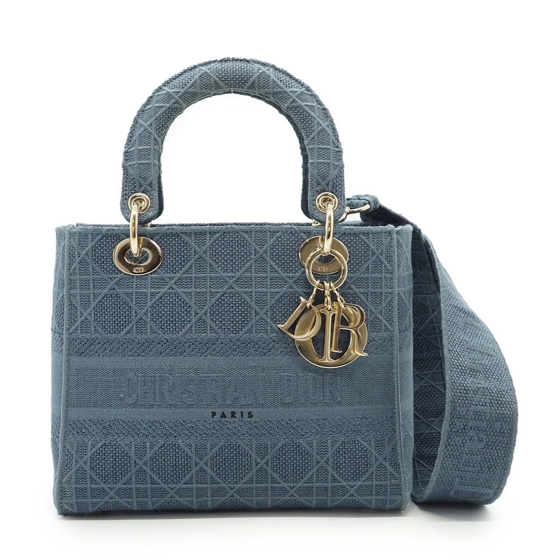 DIOR DENIM - JEANS HANDBAG LADY DIOR (1 of 7)