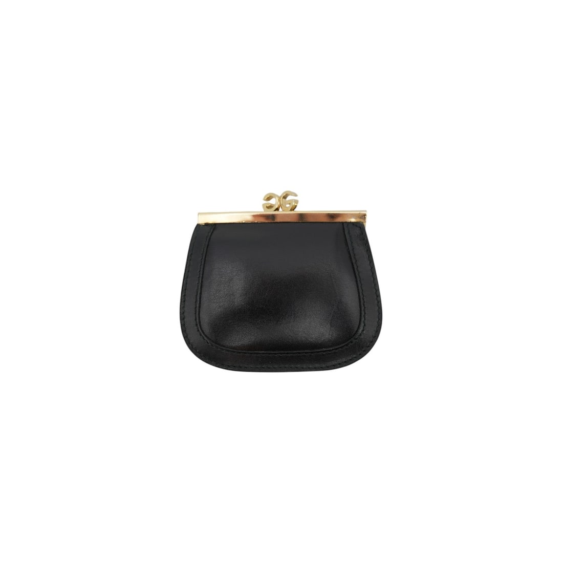 GUCCI VINTAGE LEATHER WALLET NOT APPLICABLE: Step back into the glamorous 1970s with this exquisite Gucci vintage coin purse, a true treasure for any lover of classic Italian craftsmanship. Meticulously crafted in Italy from premium black leathe