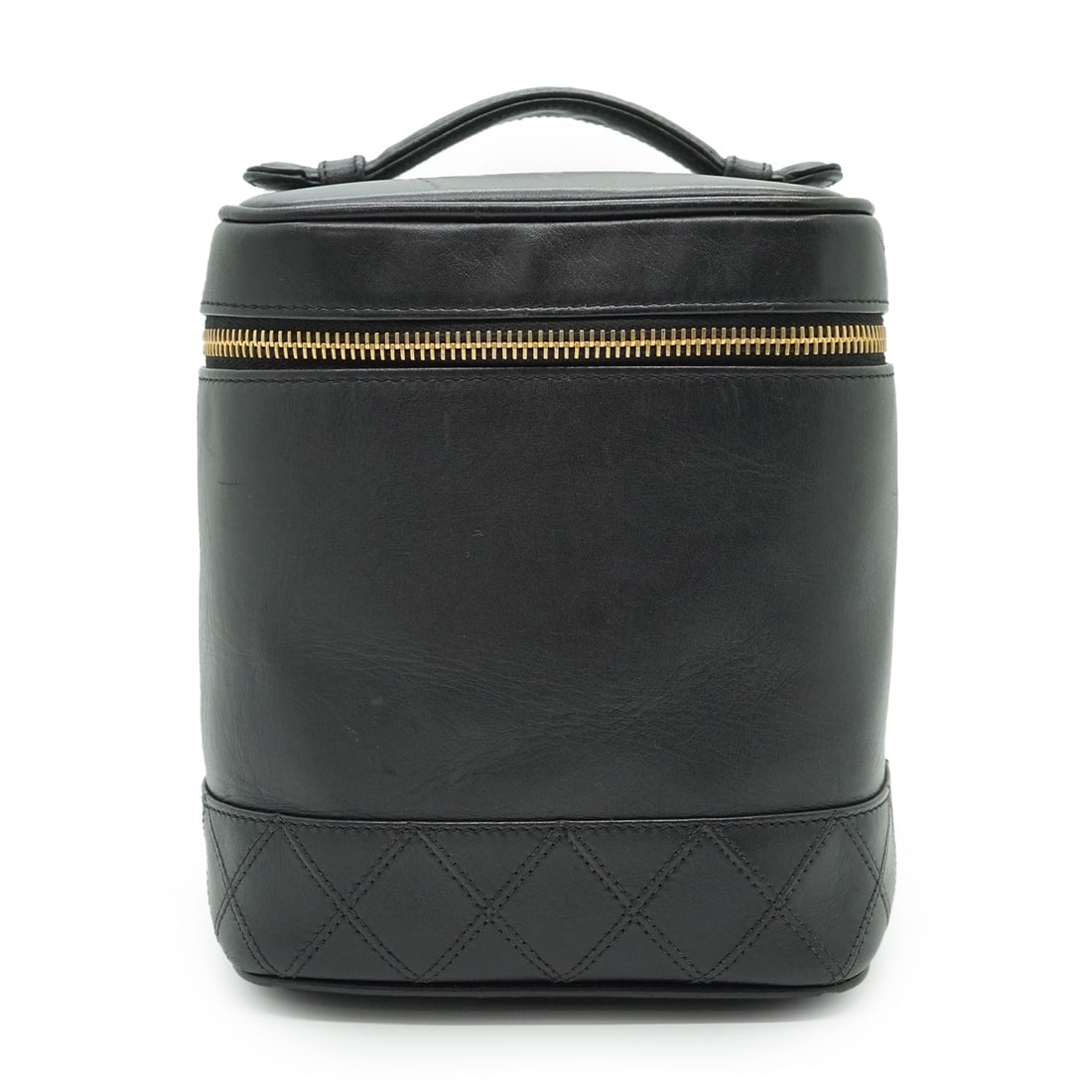 CHANEL VINTAGE LEATHER HANDBAG VANITY (1 of 8)