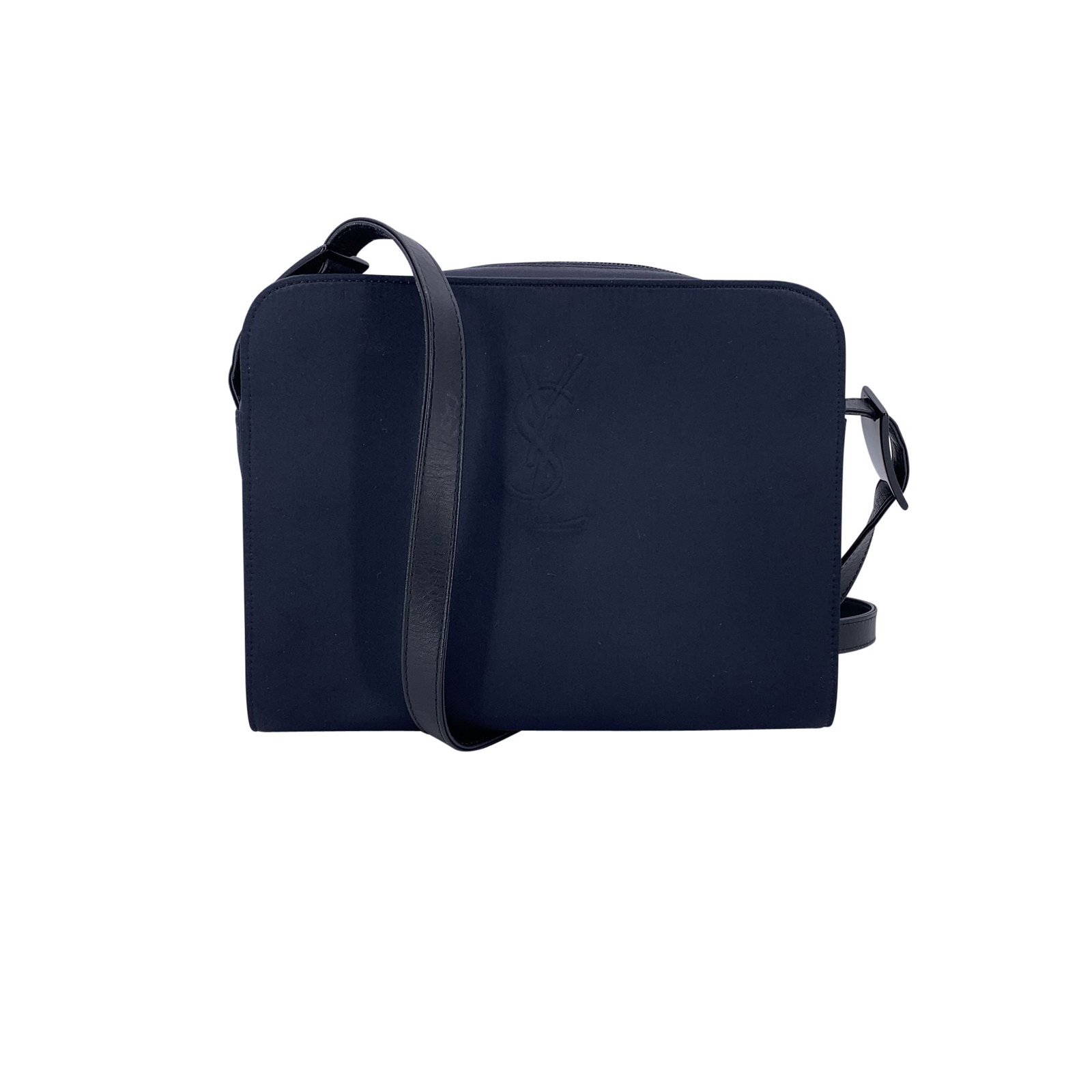 YVES SAINT LAURENT CLOTH SHOULDER BAG (1 of 7)