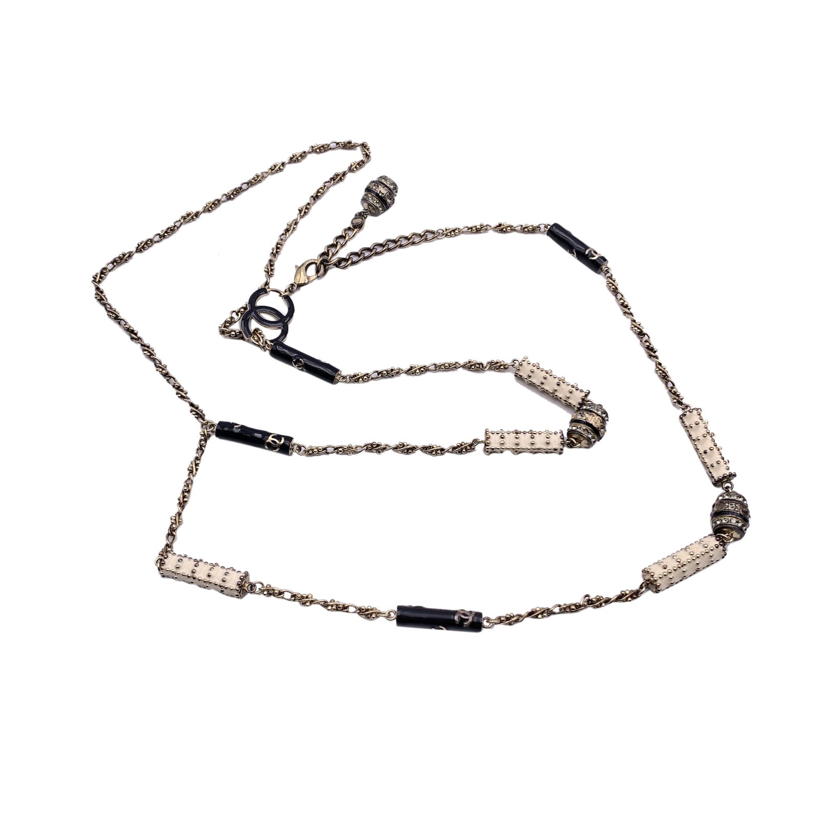 CHANEL METAL NECKLACE CC (1 of 8)