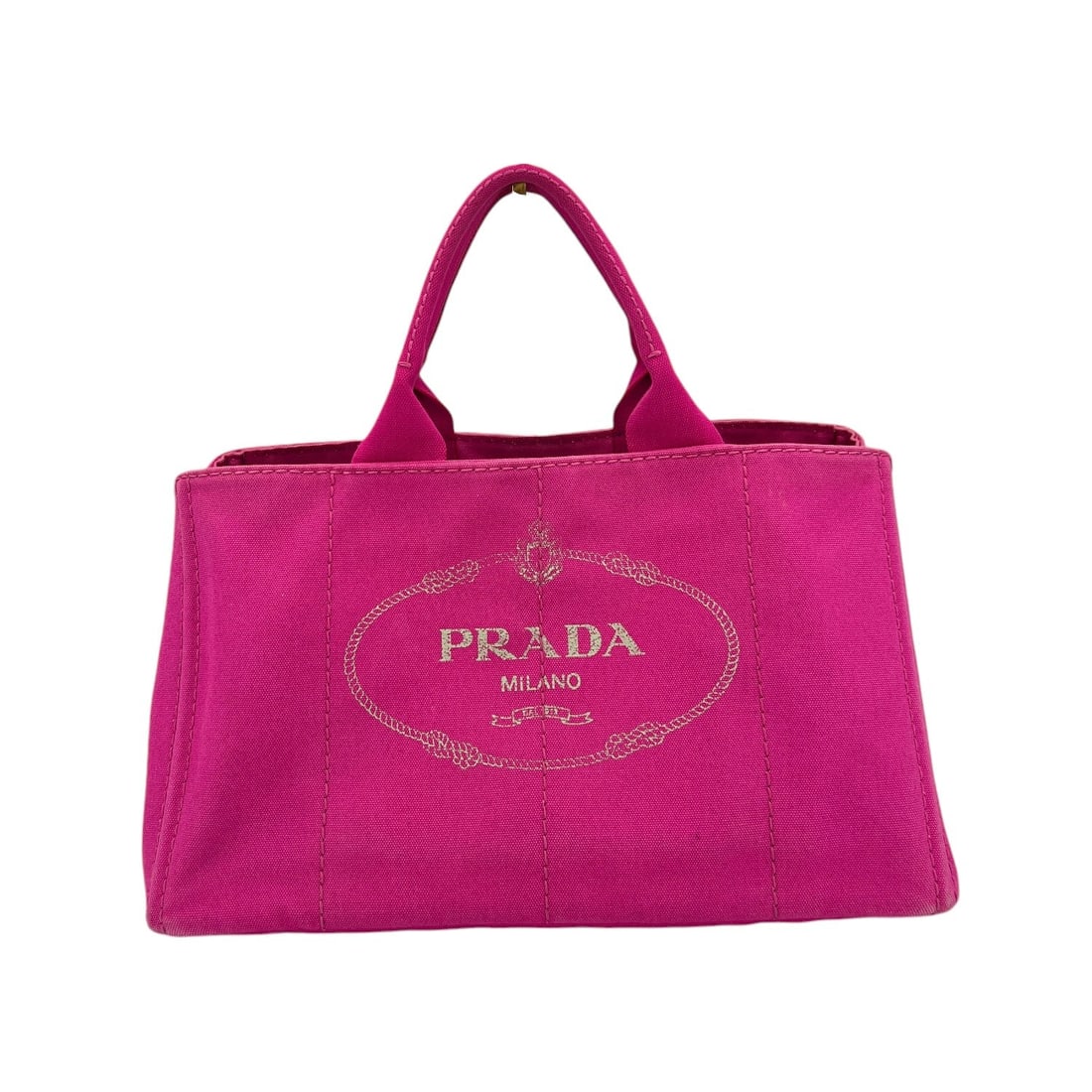 PRADA CLOTH TOTE BAG CANAPA (1 of 7)