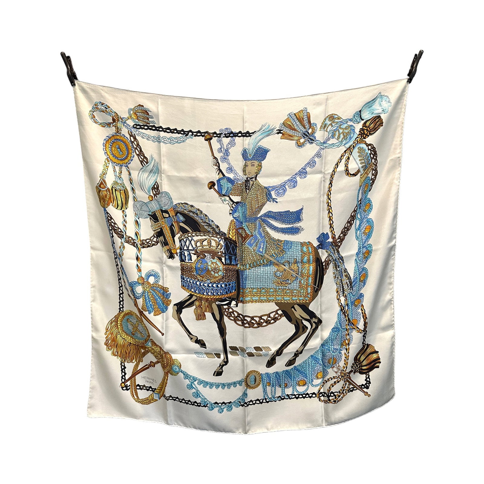 HERMES VINTAGE SILK SCARF CARRE 90 (1 of 6)