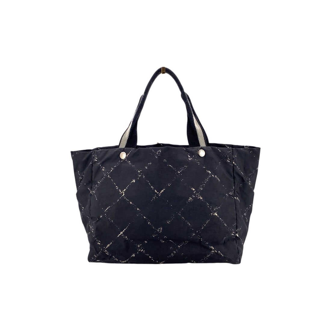 CHANEL CLOTH TOTE BAG OLD TRAVEL LINE (1 of 5)