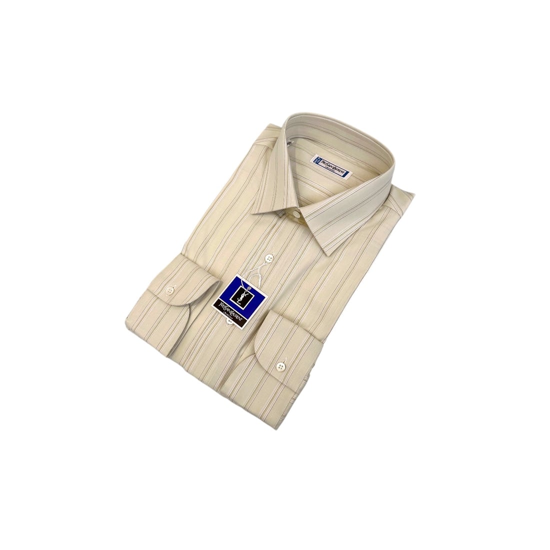 YVES SAINT LAURENT VINTAGE COTTON SHIRT UNISEX SHIRT (1 of 6)