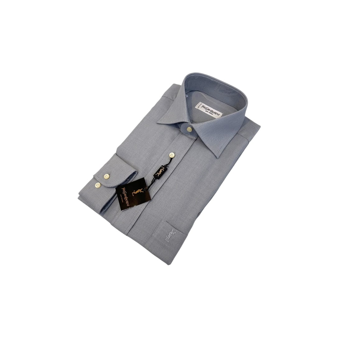 YVES SAINT LAURENT VINTAGE COTTON SHIRT UNISEX SHIRT (1 of 7)