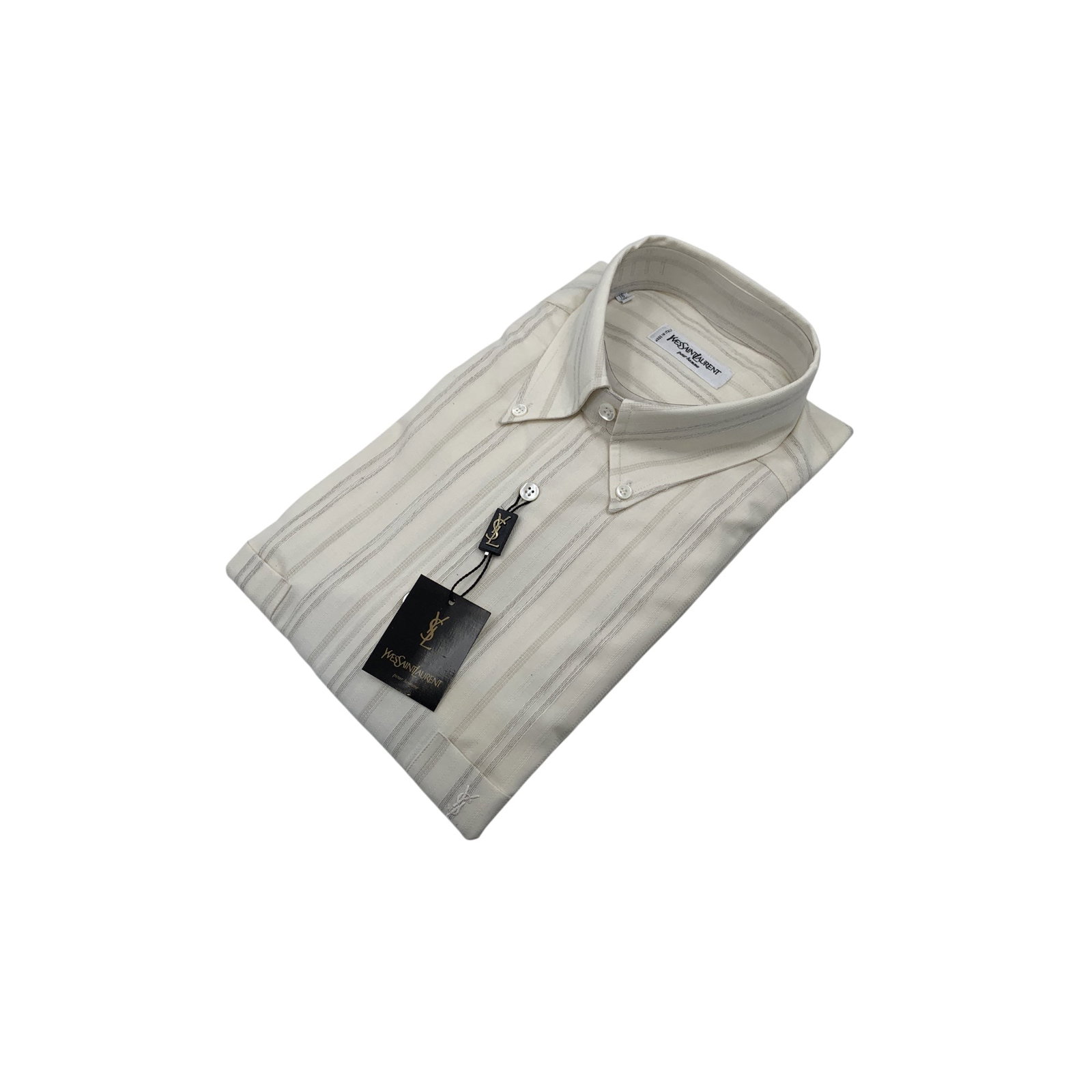 YVES SAINT LAURENT VINTAGE COTTON SHIRT UNISEX SHIRT (1 of 6)